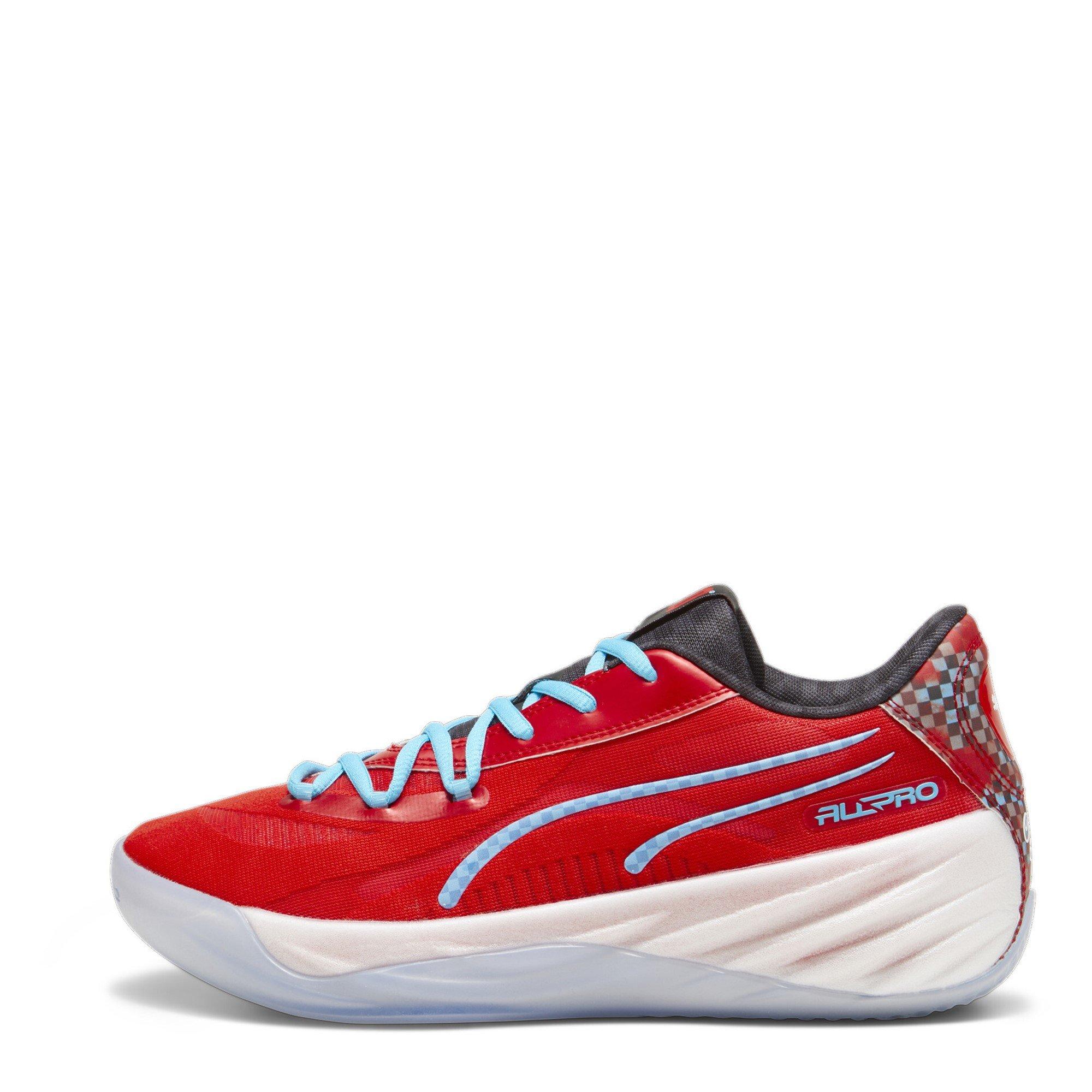 Rød/Blå - Puma - All Pro Nitro Scoot Basketball Trainers - 2