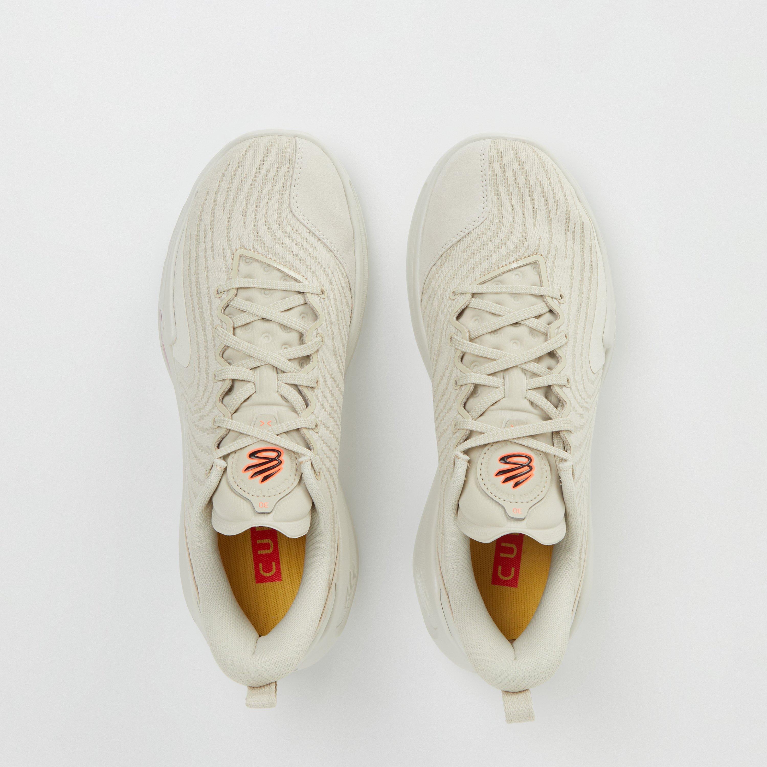 Sand/Wht/Blk - Under Armour - Curry 12 Basketball Trainers - 6