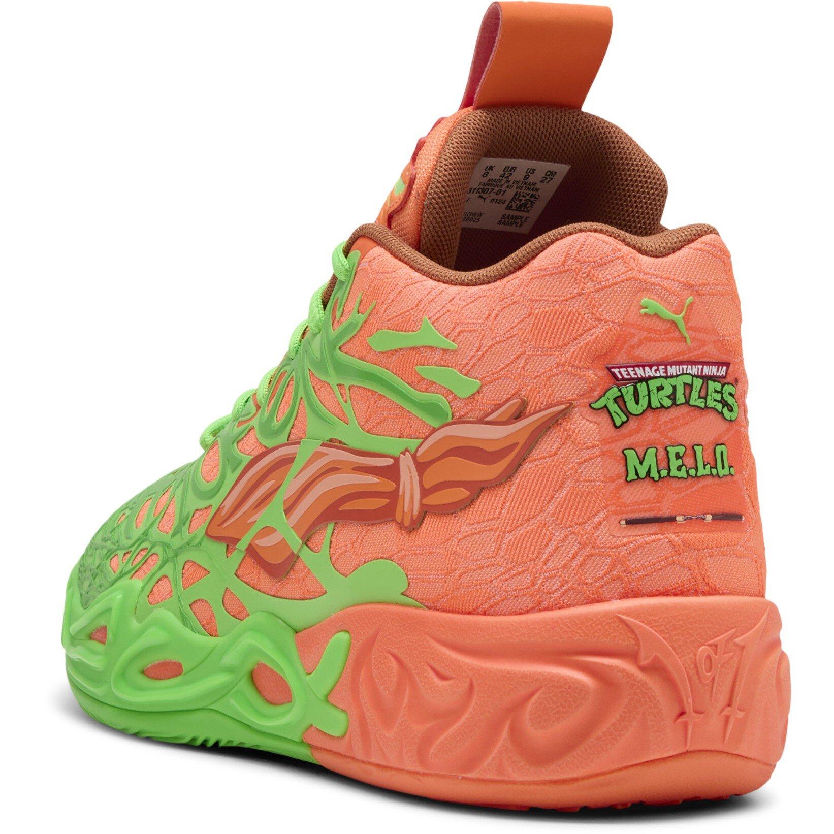 Fluro Groen P - Puma - Men's Mb.04 Tmnt L&M Basketball Trainers - 6