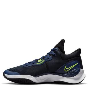 Blk/Volt-Navy - Nike - Renew Elevate 3 Adults Basketball Shoes - 2