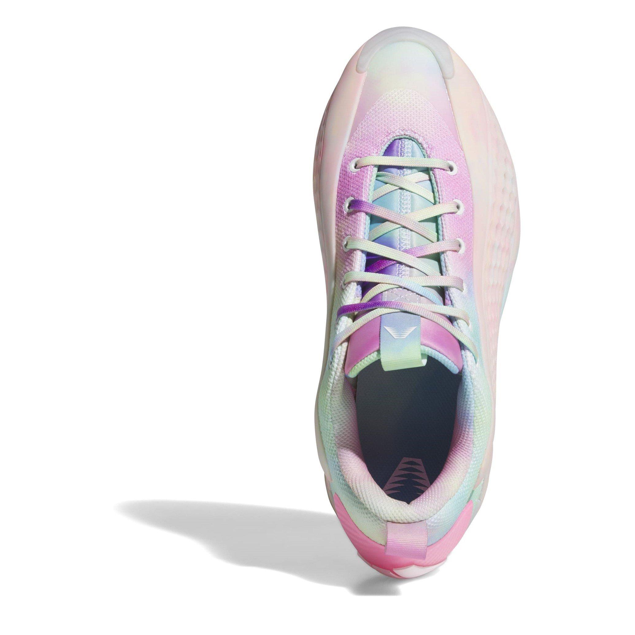 Wht/Ora/Pnk - adidas - Anthony Edwards 1 Basketball Shoes Mens - 5