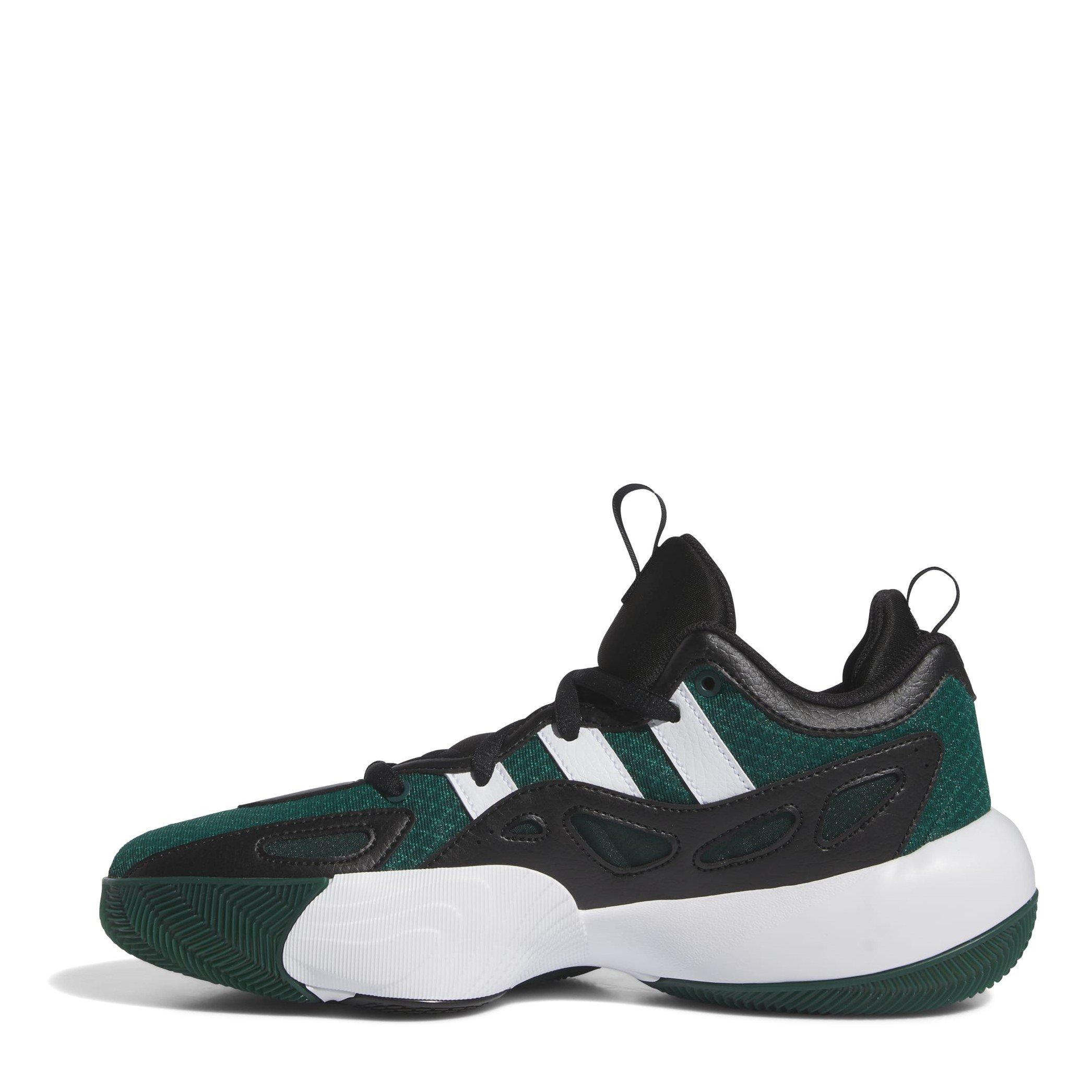 CGREEN/CBLACK/F - adidas - Unisex Adults Trae Unlimited Basketball Trainers - 2