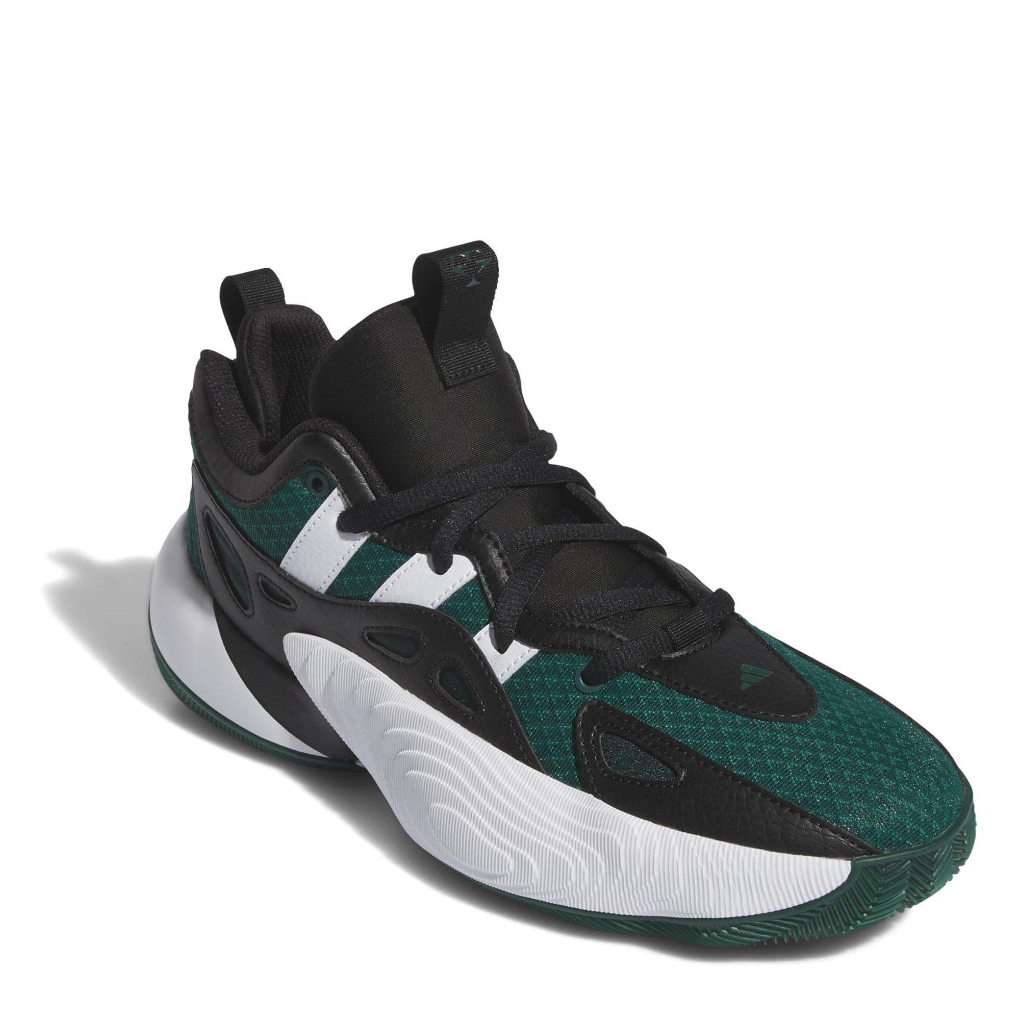 CGREEN/CBLACK/F - adidas - Unisex Adults Trae Unlimited Basketball Trainers - 3