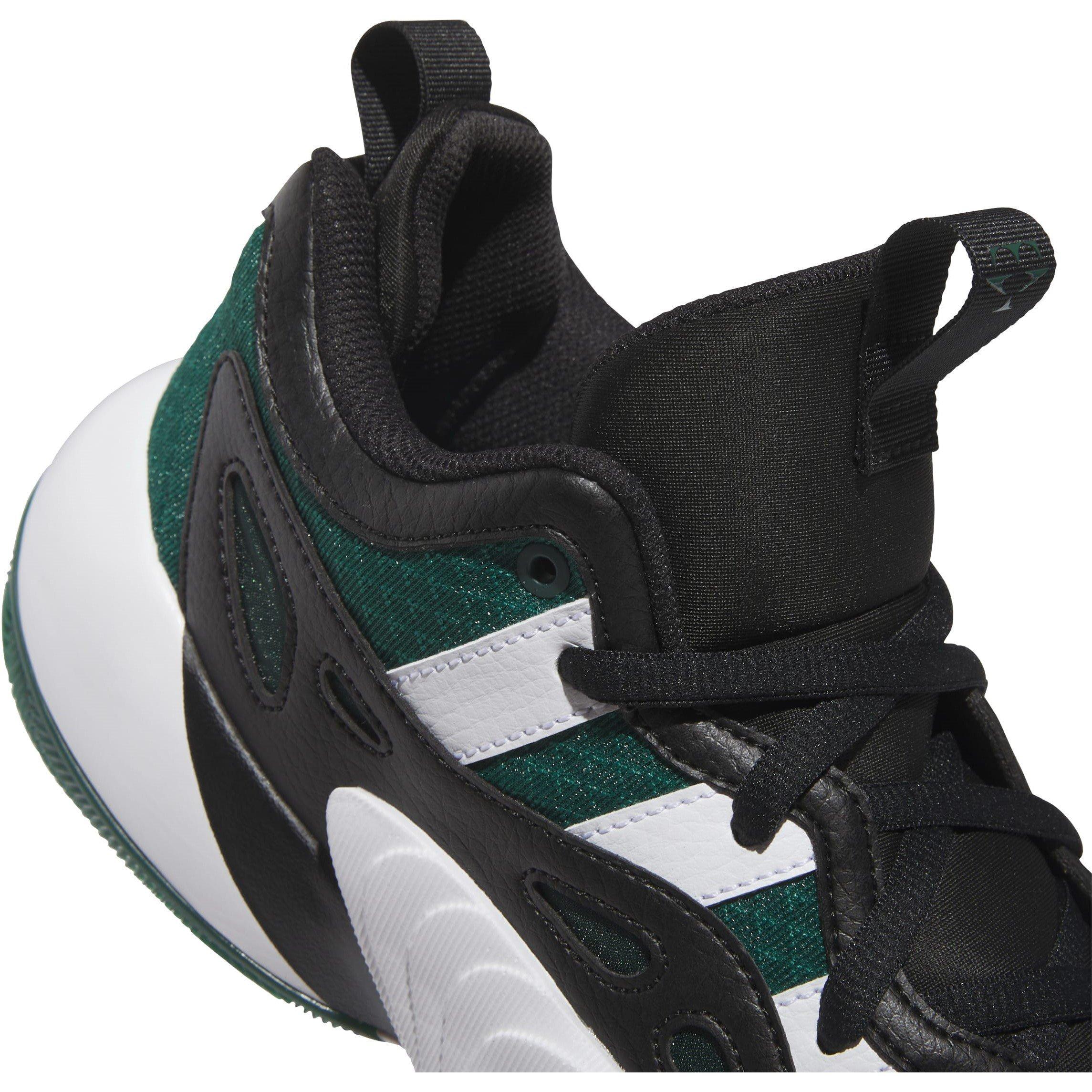 CGREEN/CBLACK/F - adidas - Unisex Adults Trae Unlimited Basketball Trainers - 8