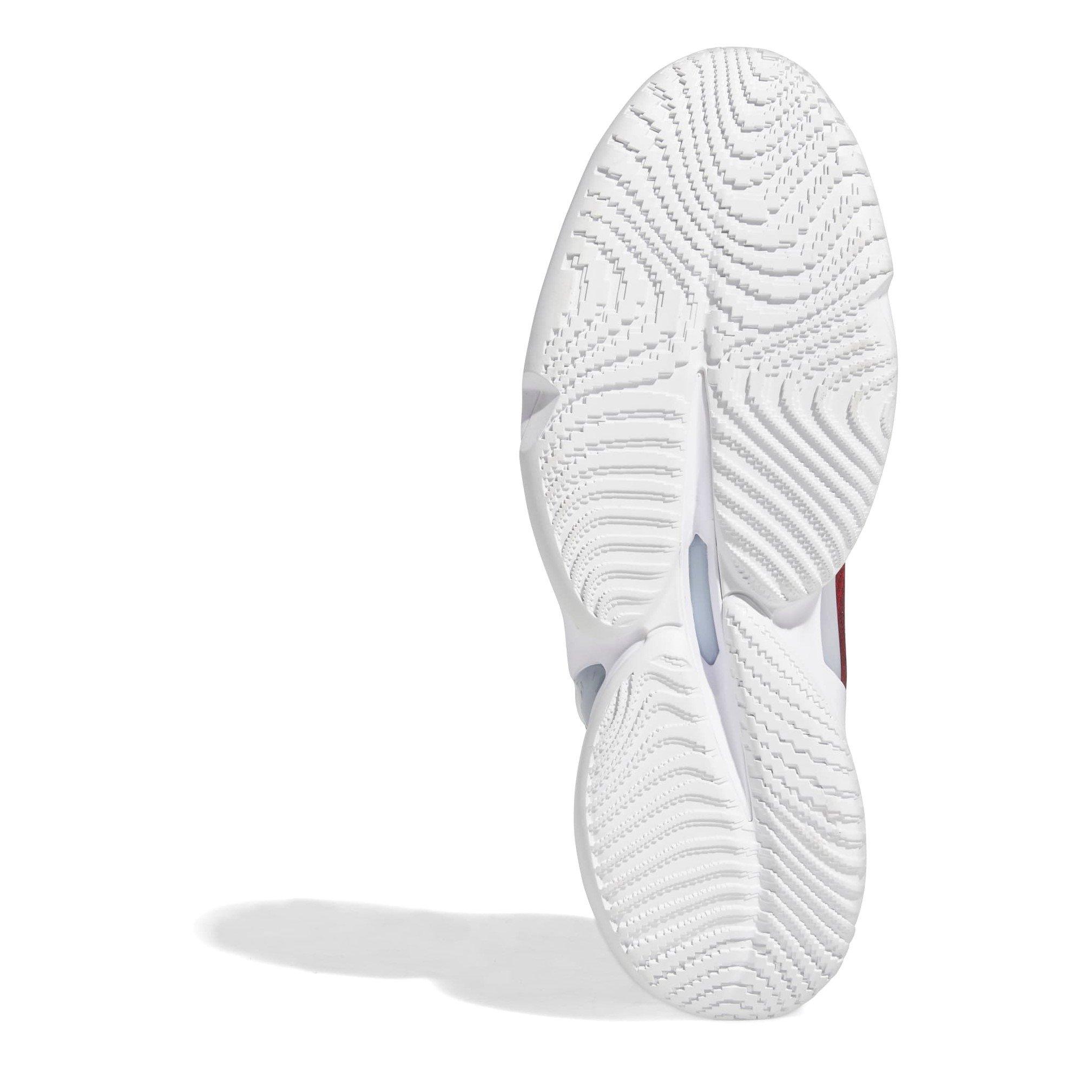 Rood/Wit/Zwart - adidas - D.O.N. Issue 4 Basketball Shoes Mens - 6