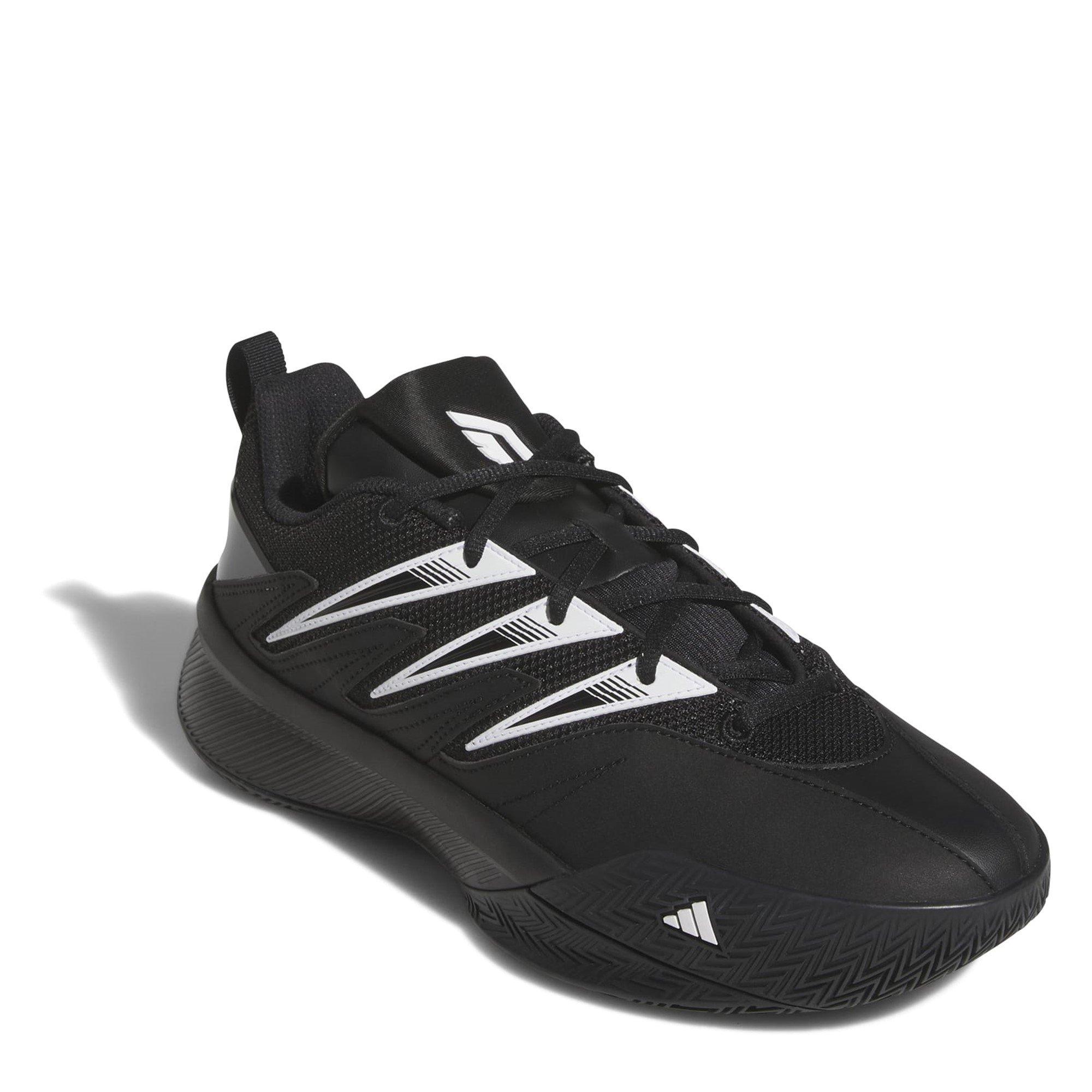 Blk/Wht/Blk - adidas - Dame Certified 3 Basketball Trainers Mens - 3