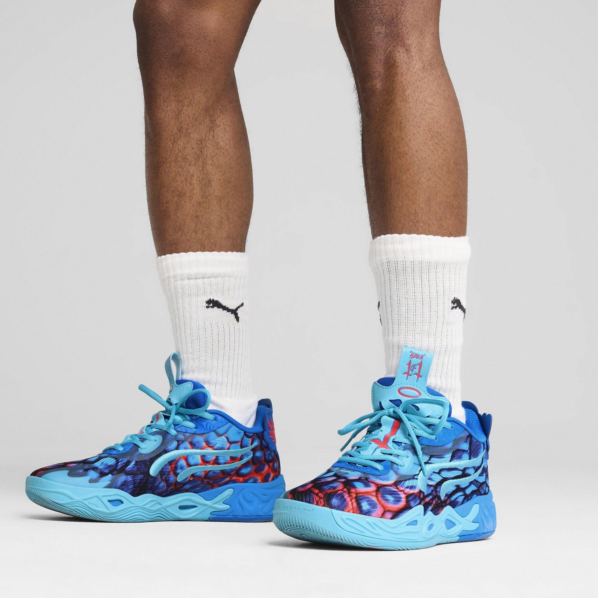 Ultra Blue-Lu - Puma - Men's Mb.04 Lo Alien Skins Basketball Trainers - 3