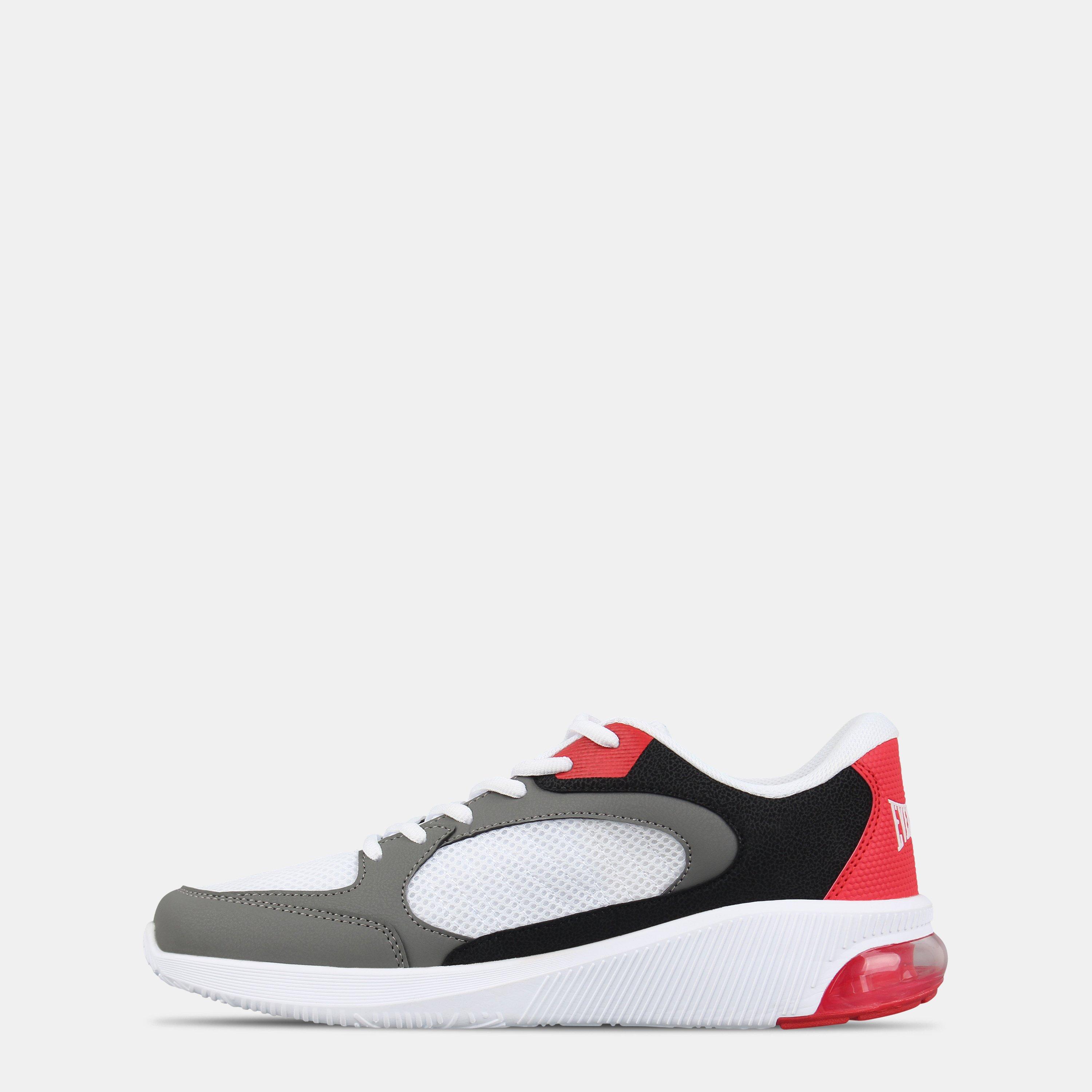 White/Red - Everlast - Men's Assist Lightweight Basketball Trainers - 2
