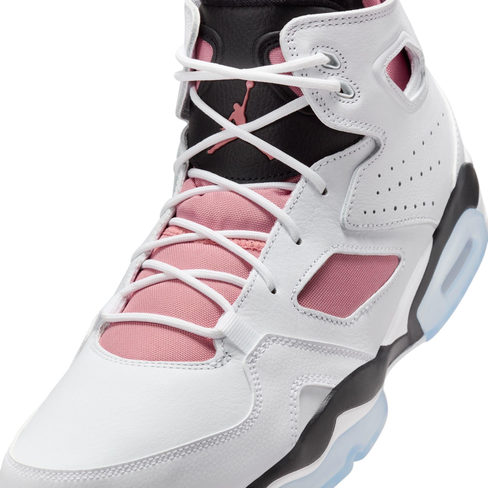 Wht/Black/Pink - Air Jordan - Men's Fight Club 91 Basketball Trainers - 7