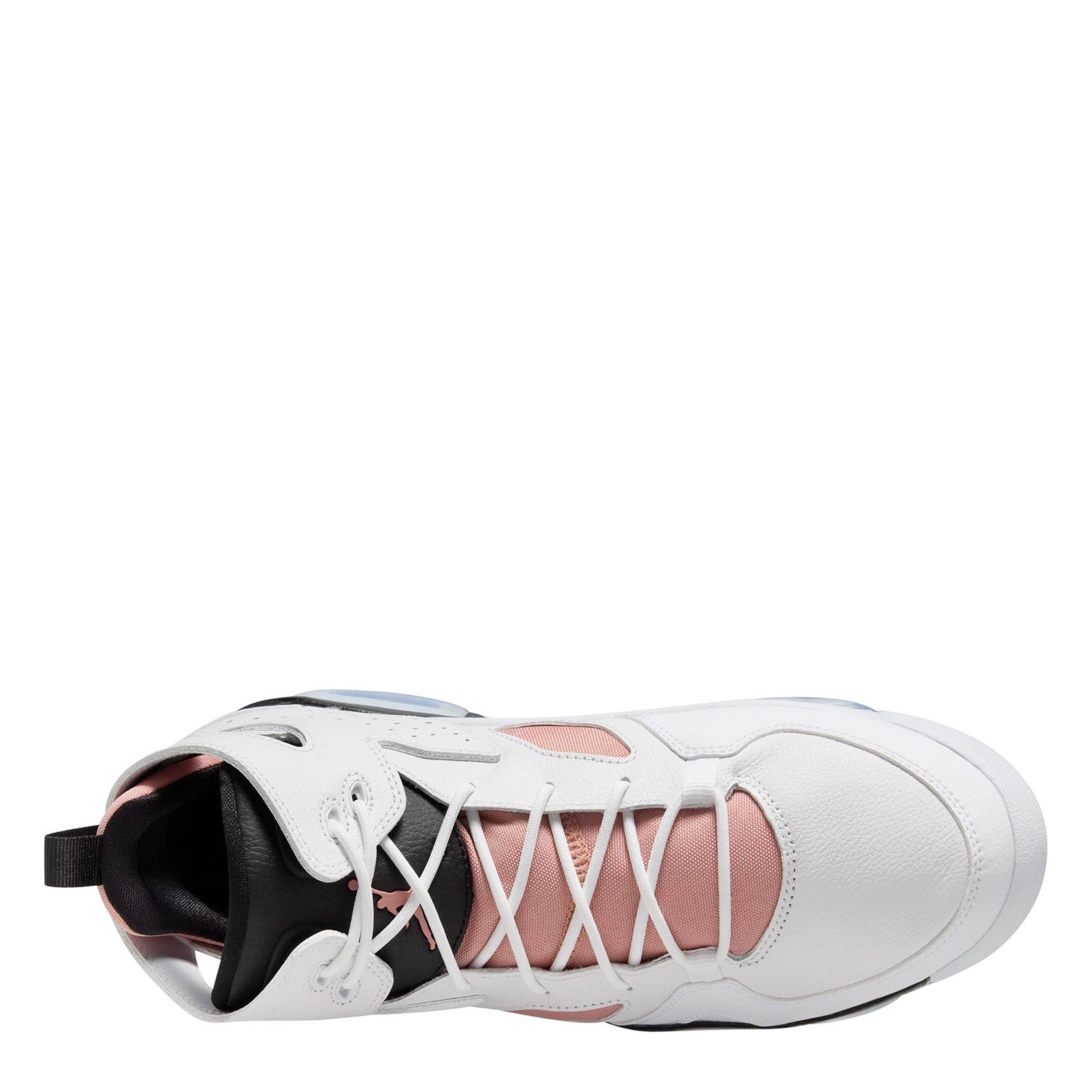 Wht/Black/Pink - Air Jordan - Men's Fight Club 91 Basketball Trainers - 10