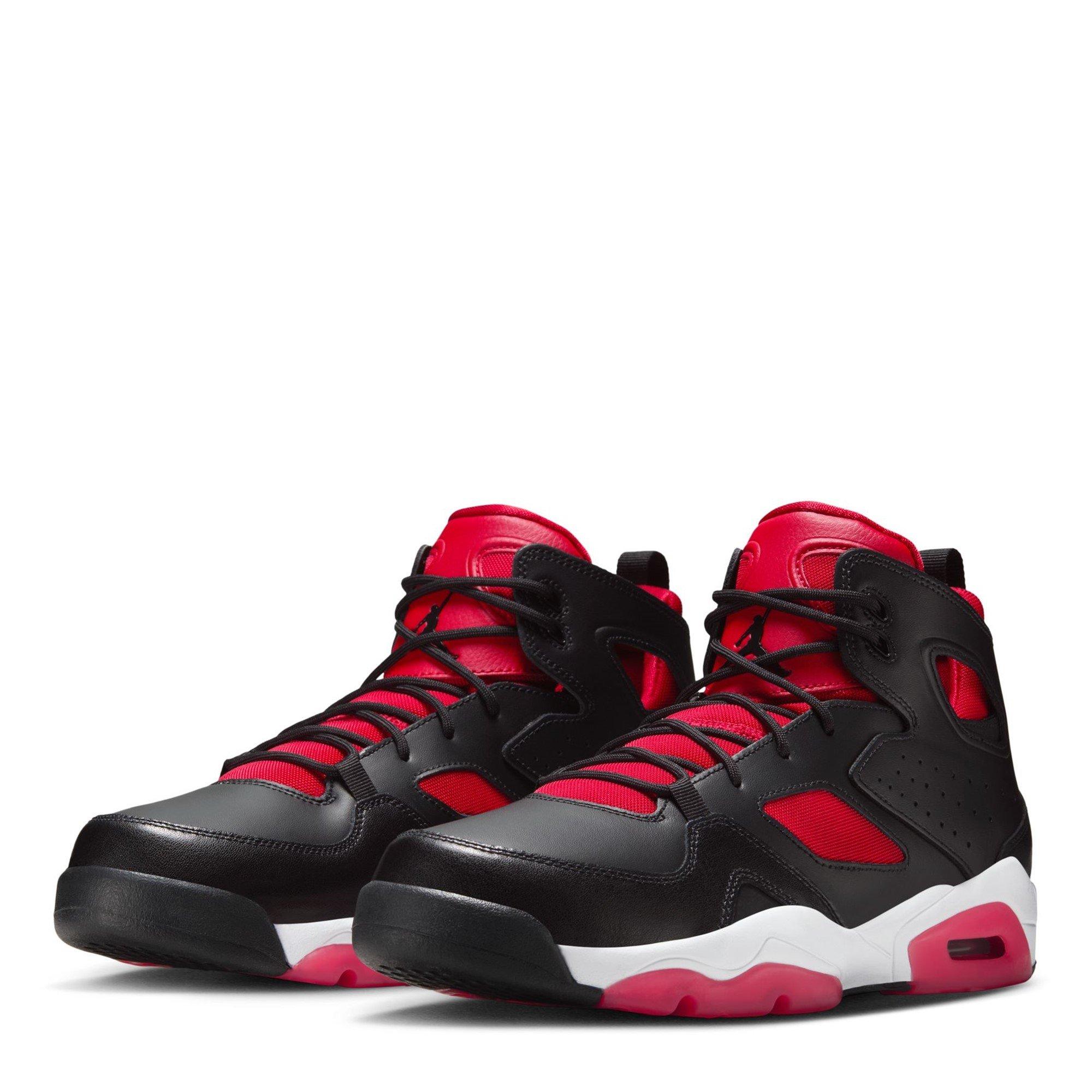 Schwarz/Rot/Weiß - Air Jordan - Men's Fight Club 91 Basketball Trainers - 4