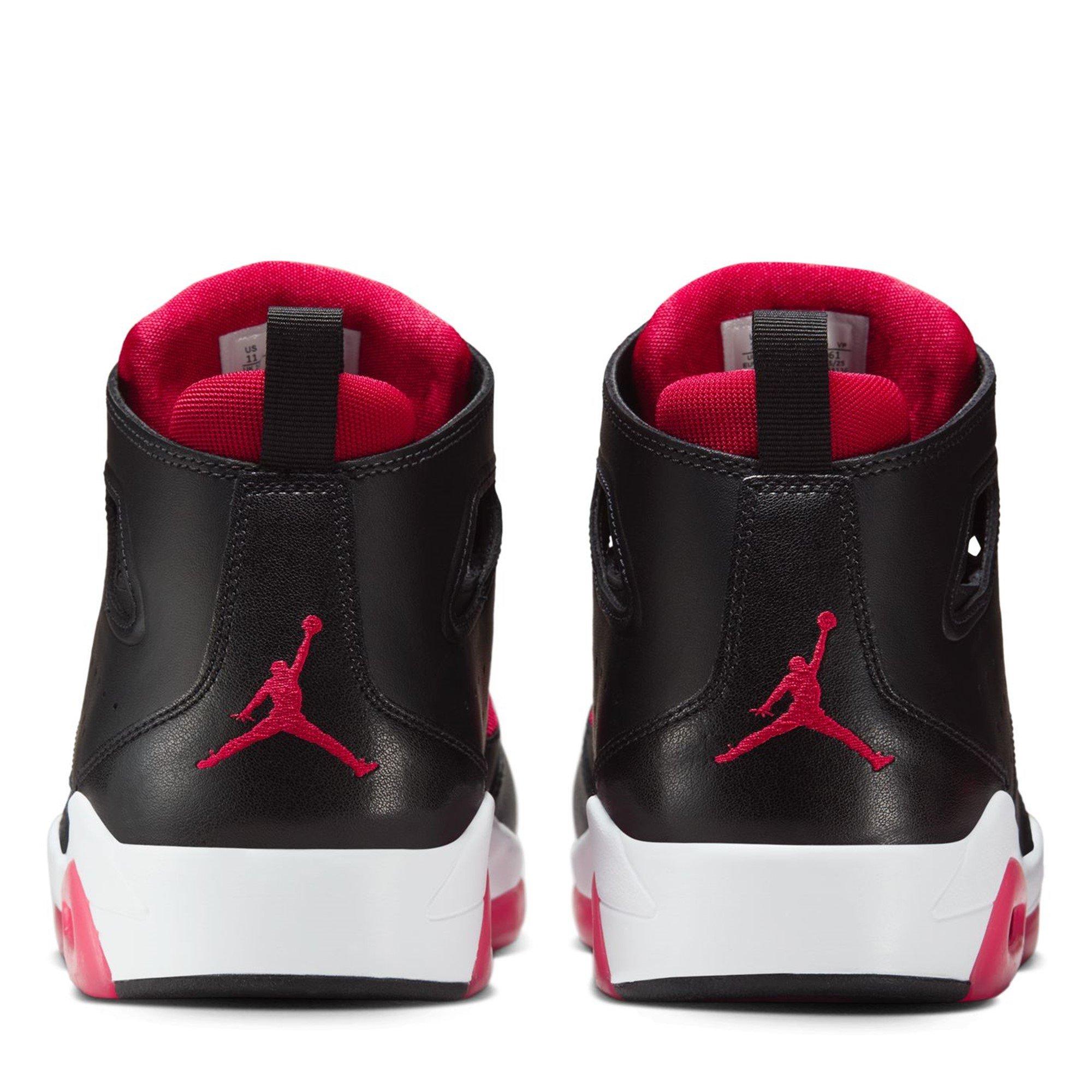 Schwarz/Rot/Weiß - Air Jordan - Men's Fight Club 91 Basketball Trainers - 5