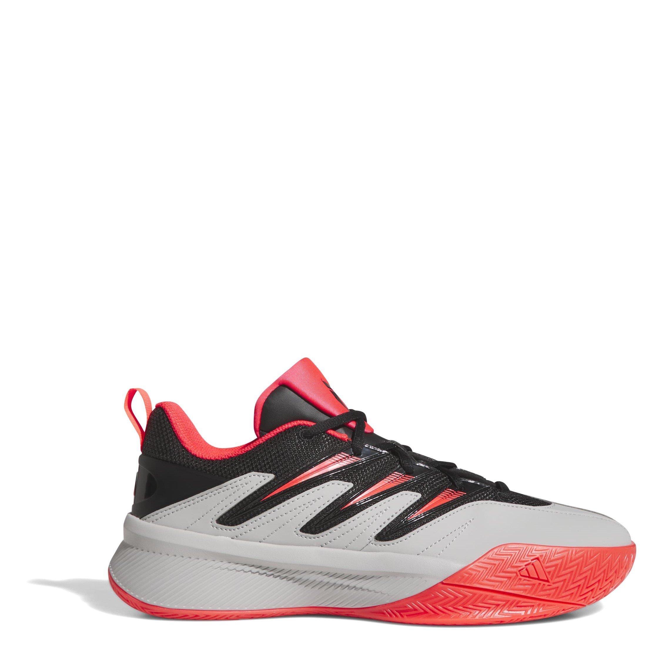 Adidas  Dame Certified 3 Basketball Shoes - Black/Red/Grey - 19