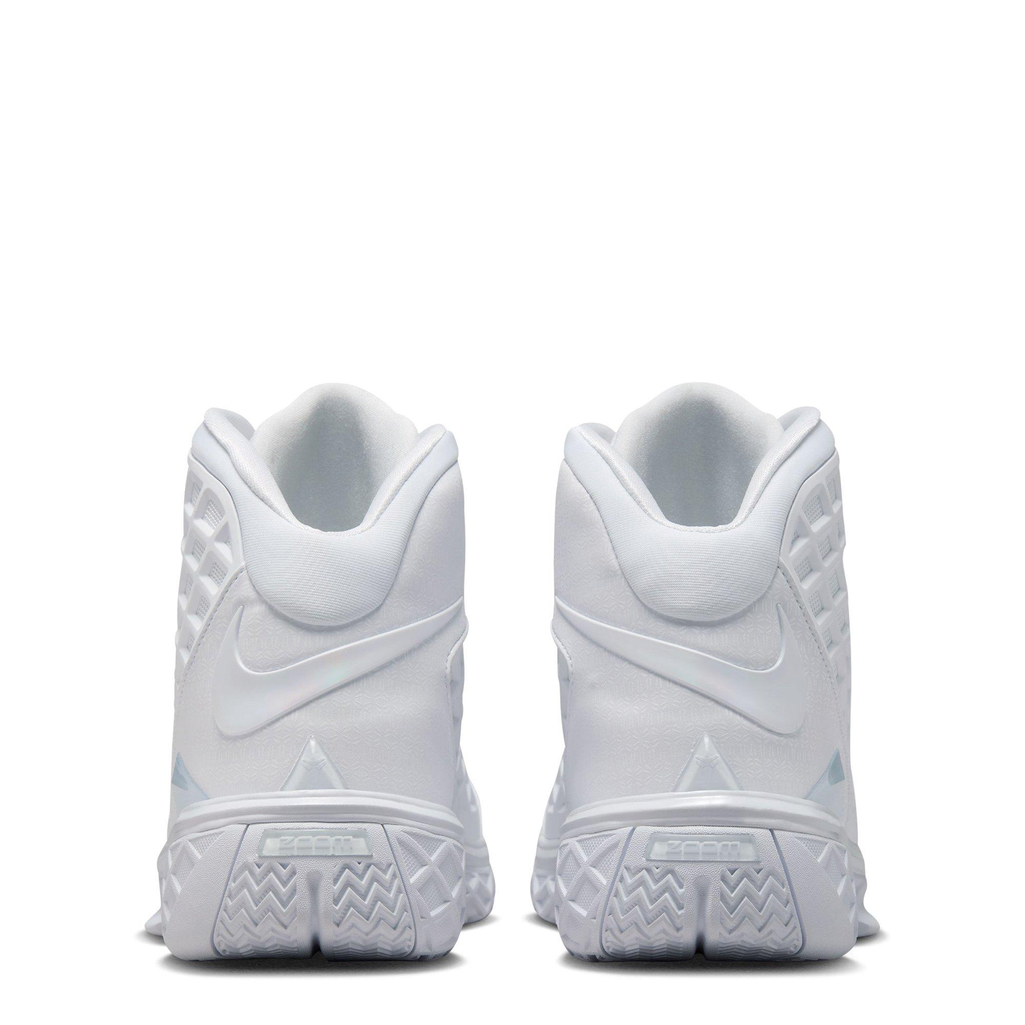 White/Wht/White - Nike - Kobe III Protro Basketball Shoes - 6