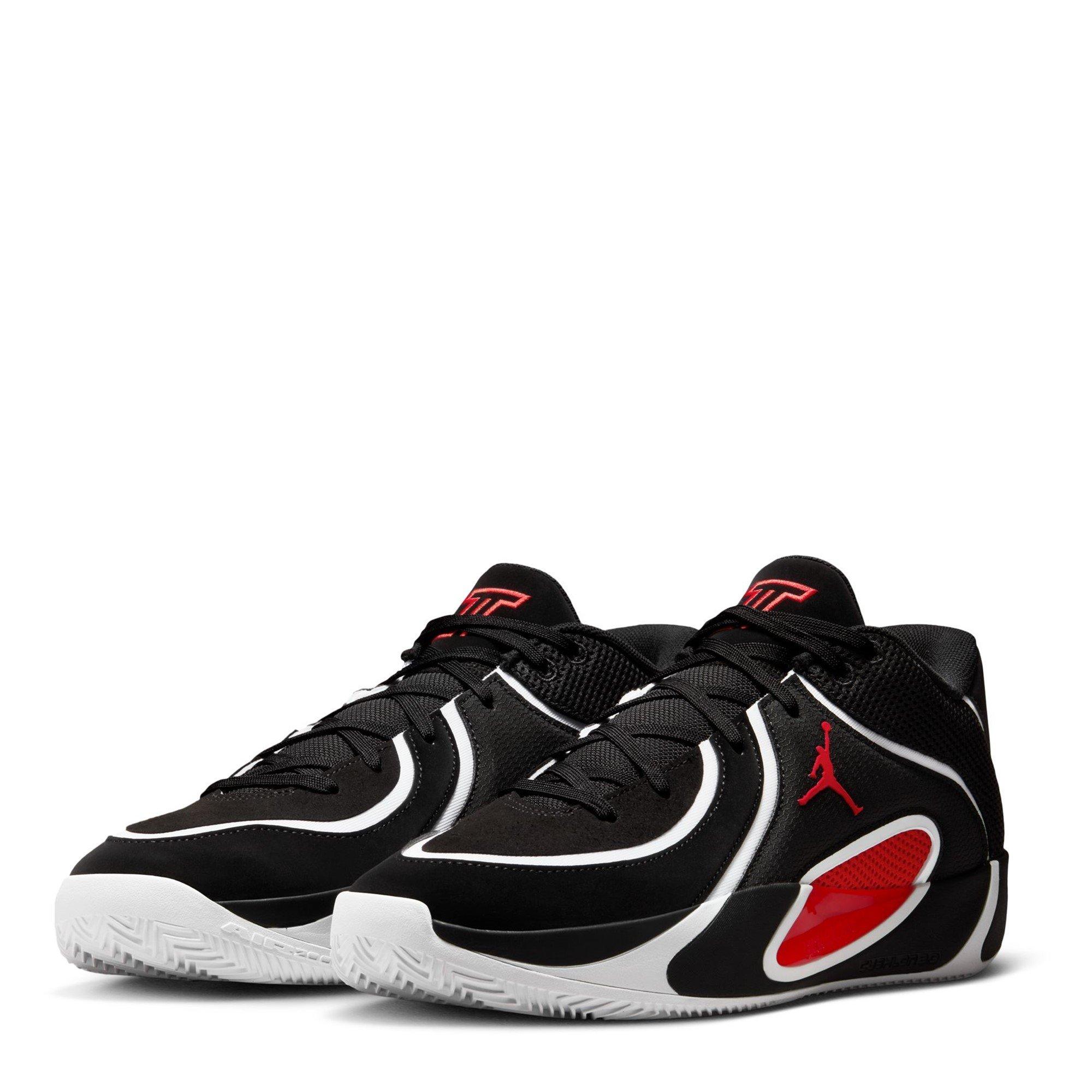 Black/Red - Air Jordan - Tatum Basketball Trainers - 4