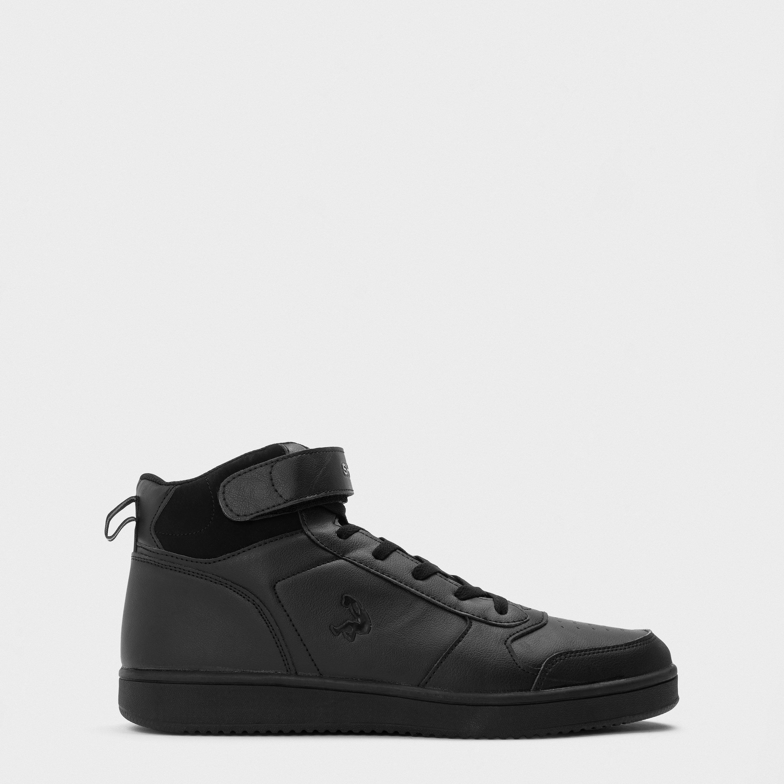 Nike Men's Basketball Trainers - Blk/Volt - 8 (42.5)