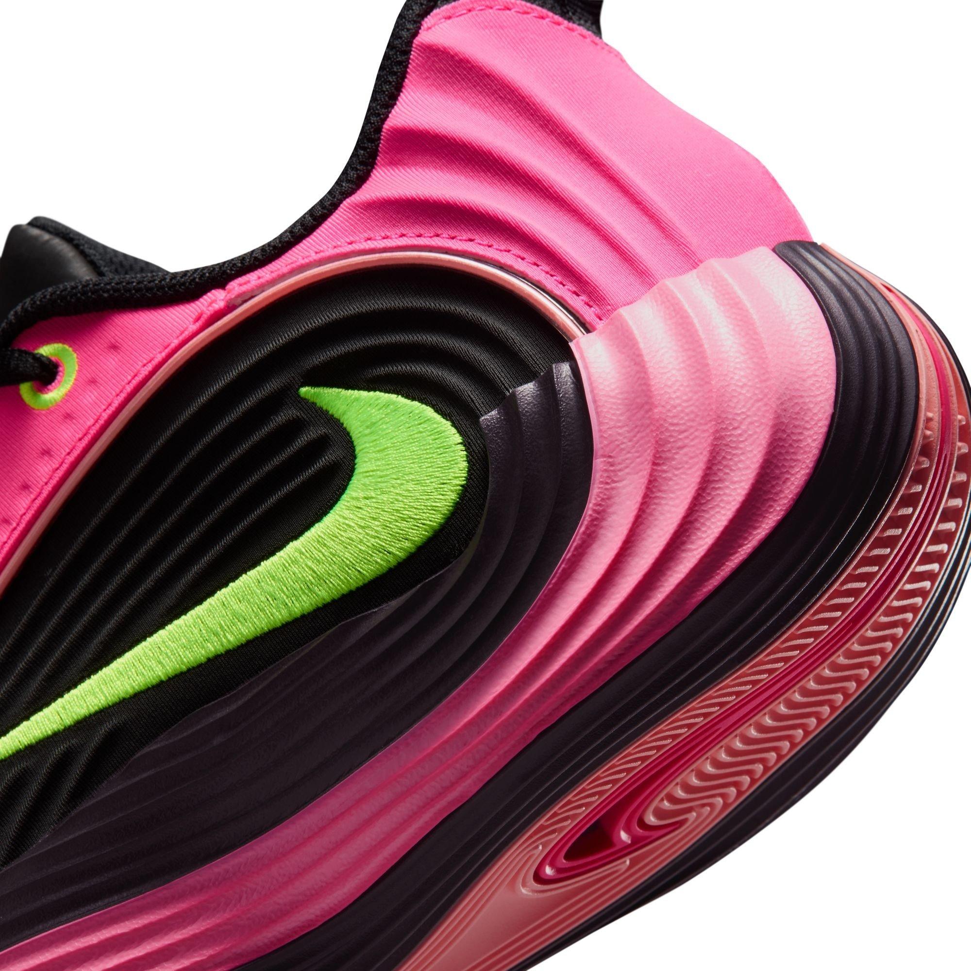 Pink/Volt - Nike - Men's Basketball Trainers - 8