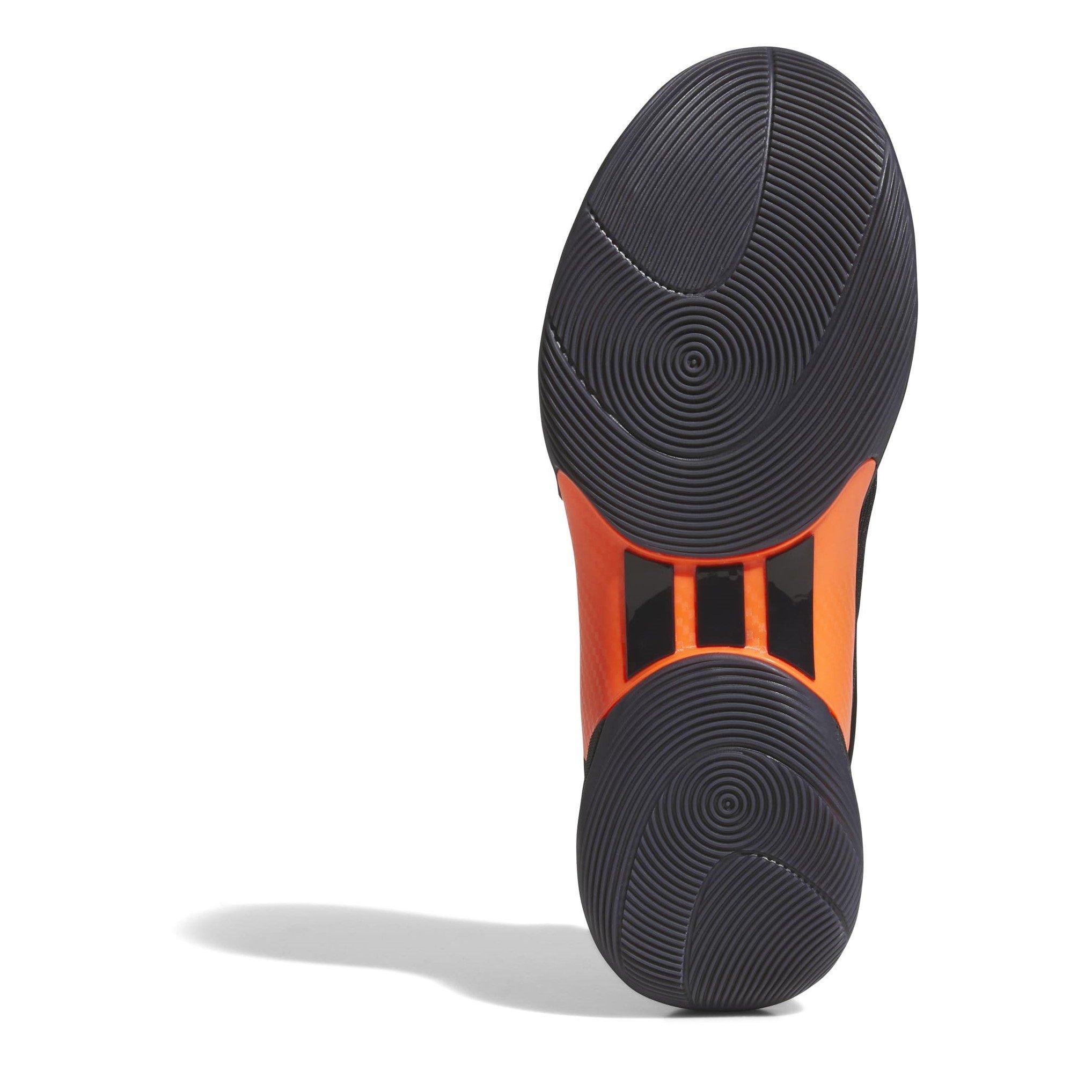 SCHWARZ/SOLARROT - adidas - D.O.N Basketball Trainers - 6