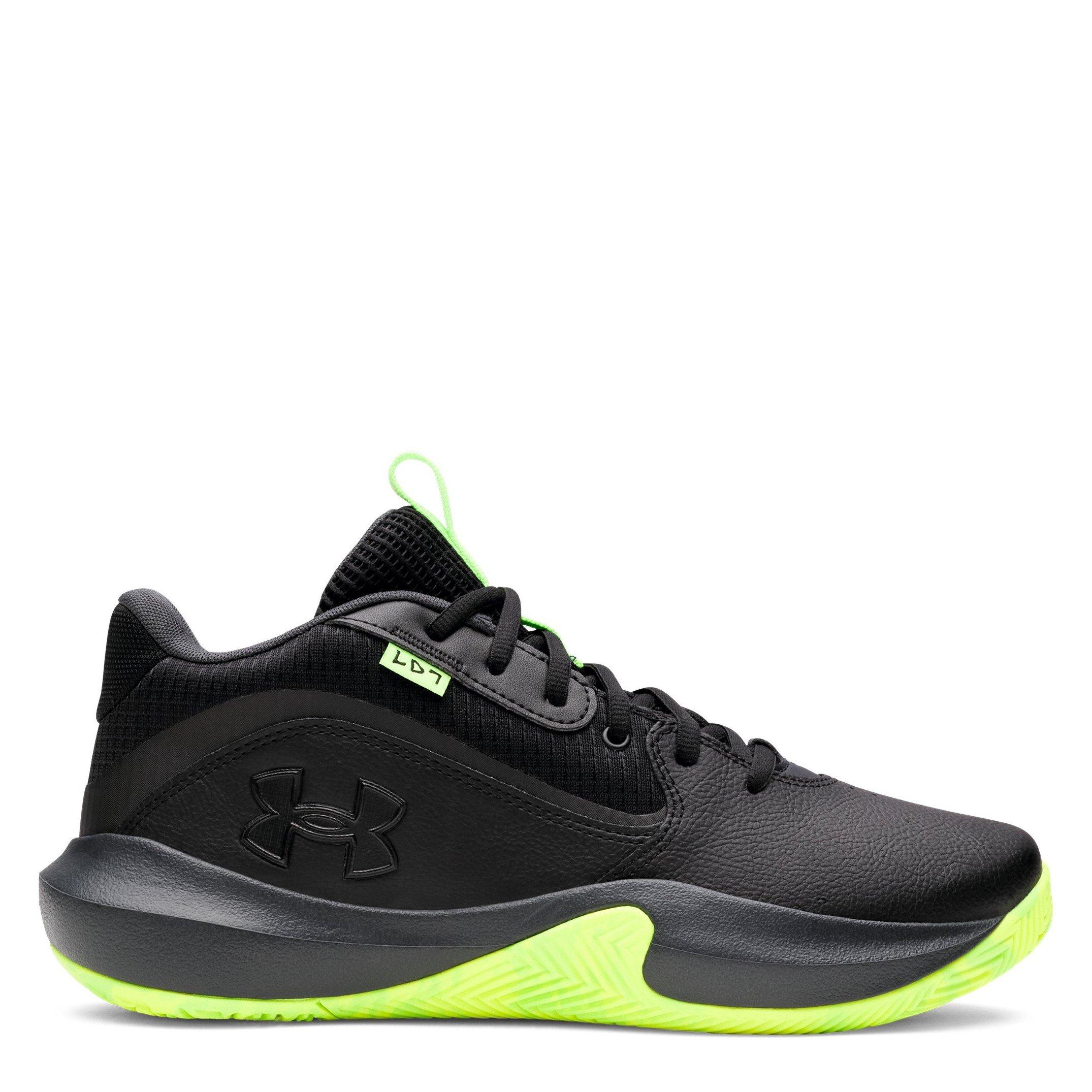 Blk/Anthra/Blk - Under Armour - Lockdown 7 Mens Basketball Shoes - 1