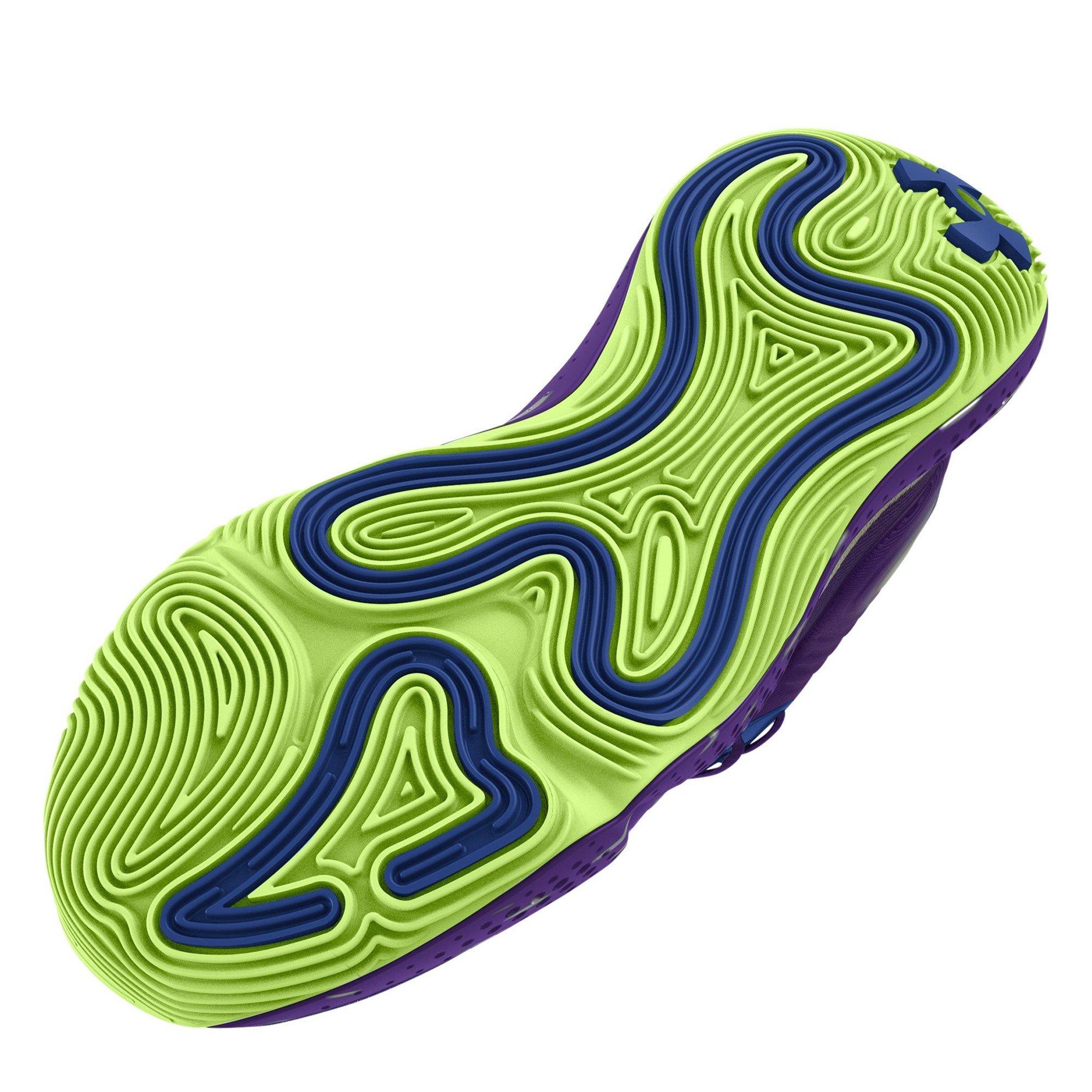 Lila - Under Armour - Adults Spawn Mid Basketball Trainers - 3