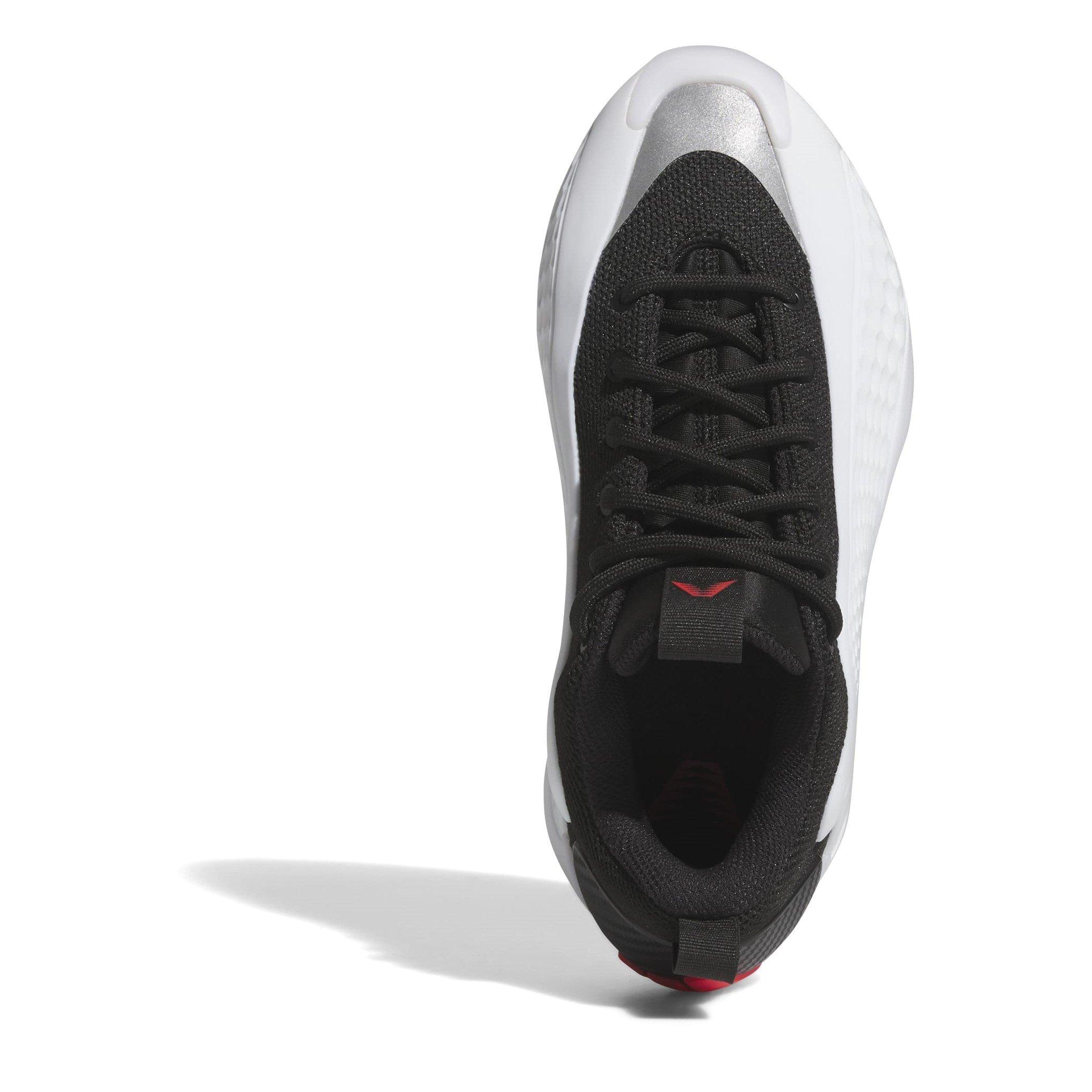 White/Blk/Red - adidas - Unisex Adults A.Edwards Basketball Trainers - 5