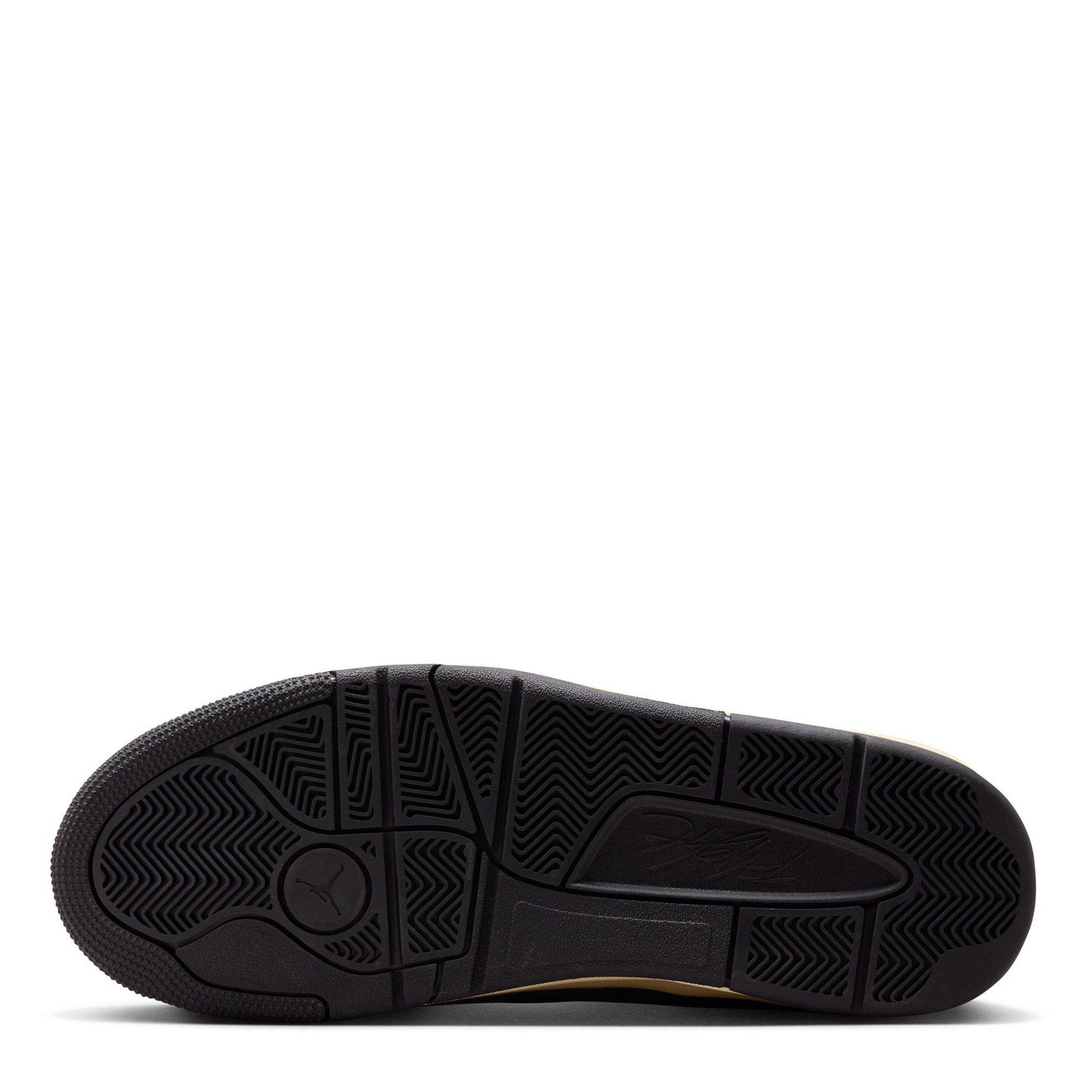 Grey/Gum - Air Jordan - Men's Flight Court Basketball Trainers - 3