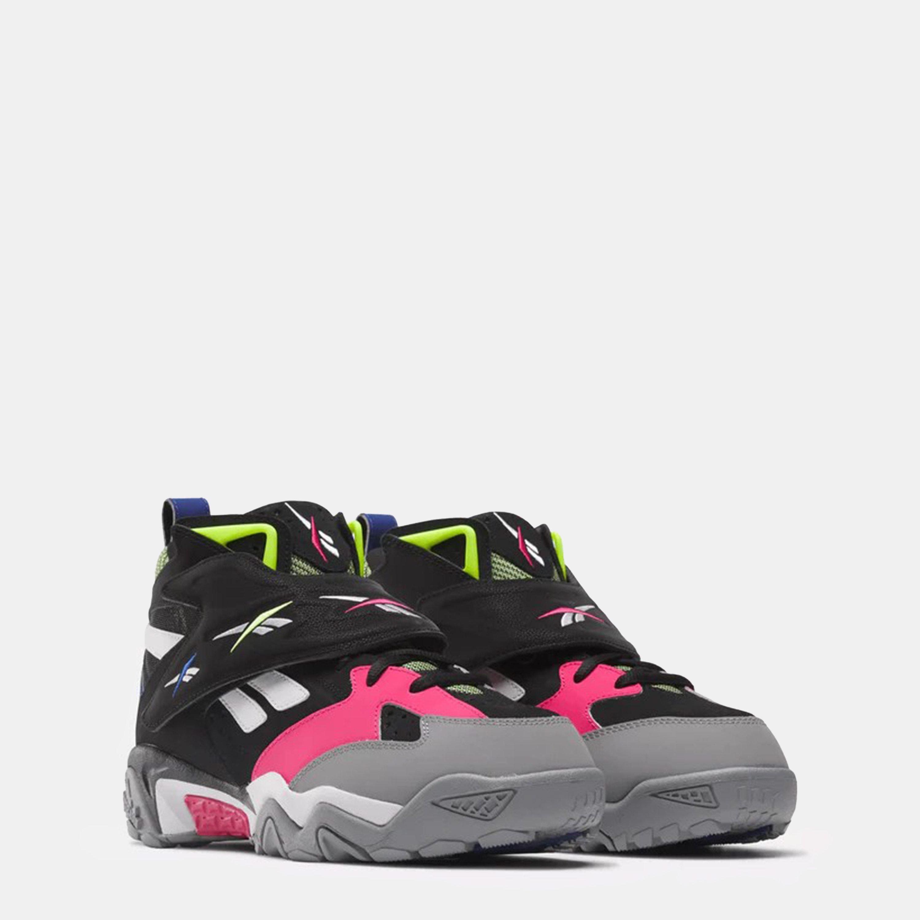 Black/Boldpink - Reebok - Preseason 94 Basketball Trainers - 2