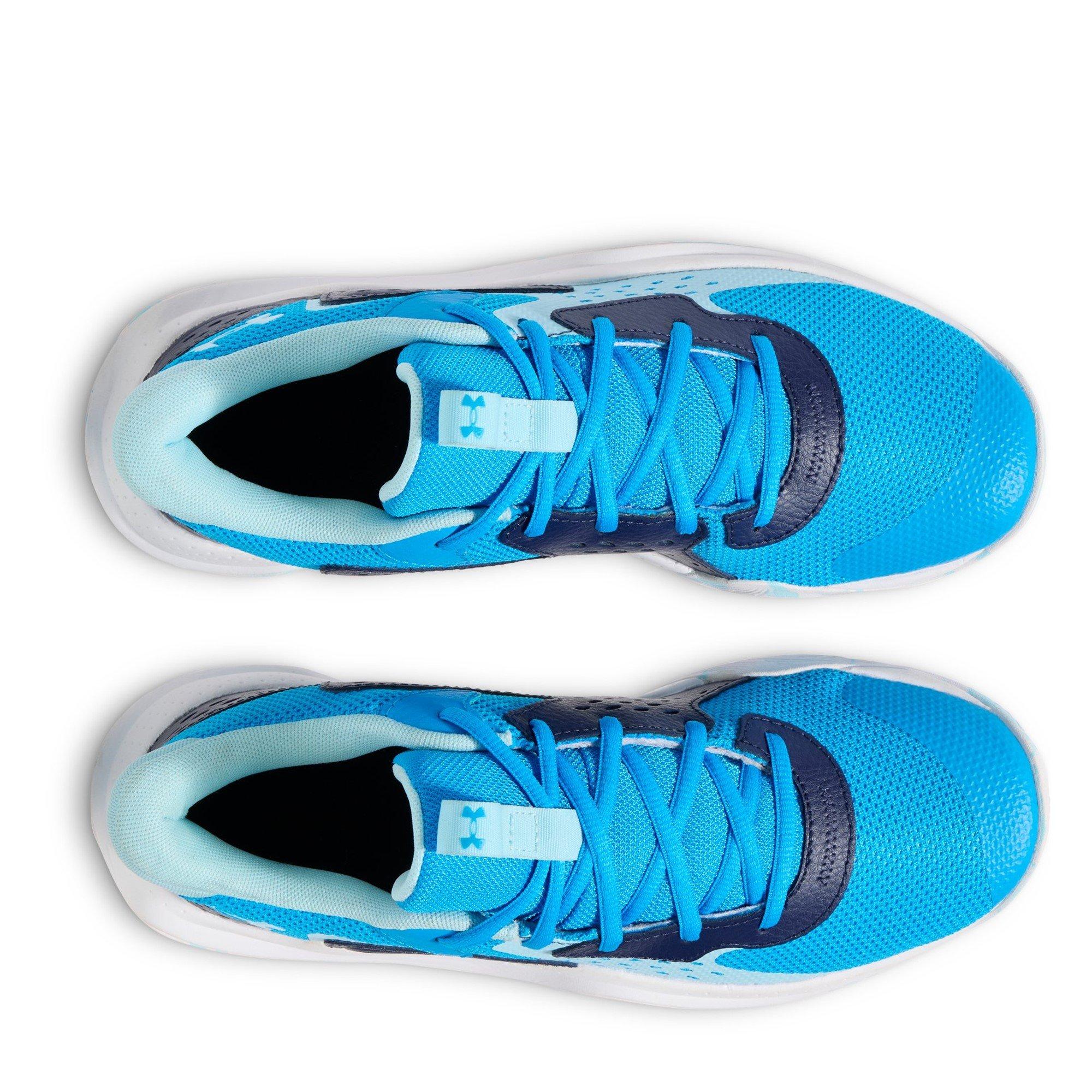 Blau/Navy - Under Armour - UA Jet '23 Basketball Shoes Unisex - 4