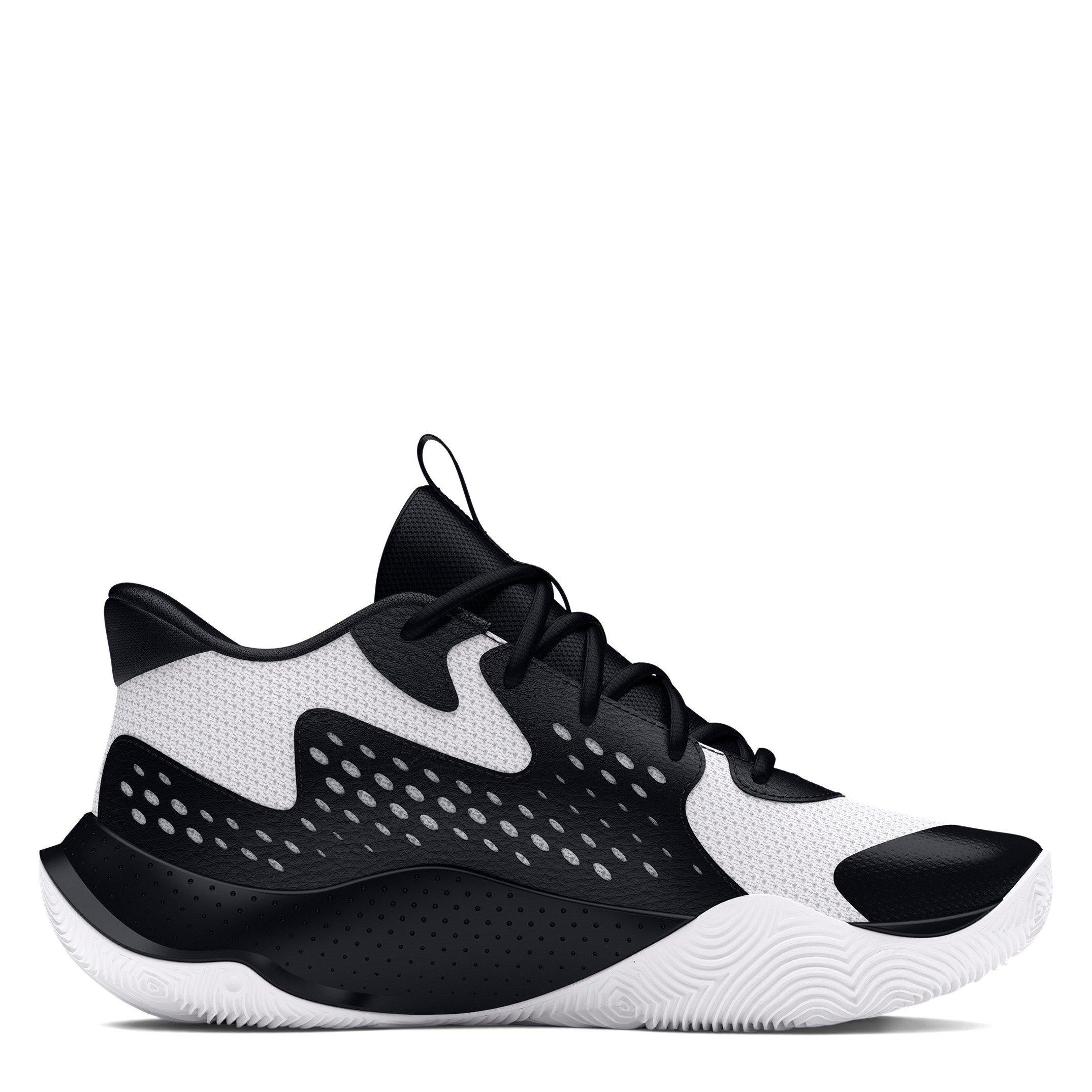 Blk/Wht/Blk - Under Armour - UA Jet '23 Basketball Shoes Unisex - 6