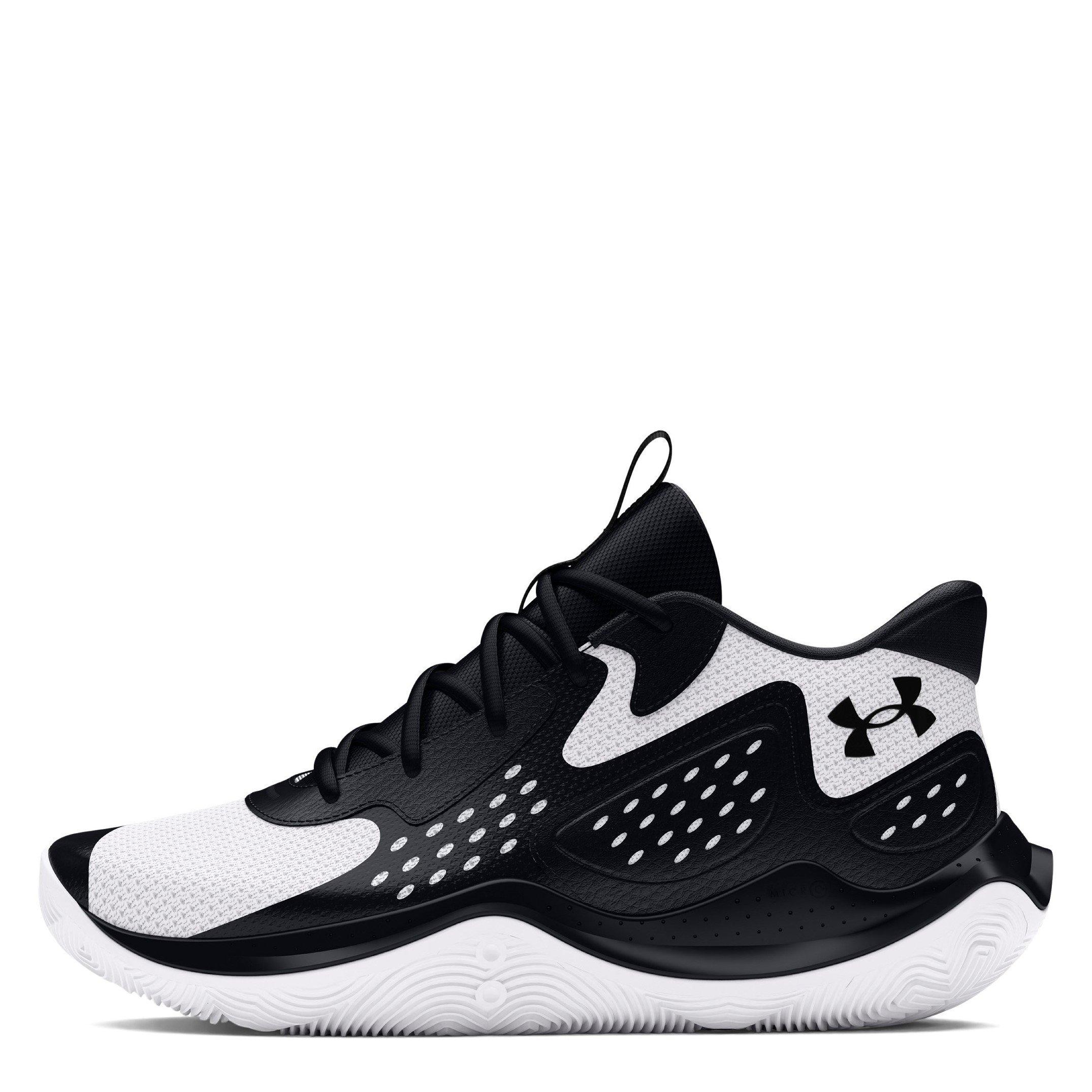 Blk/Wht/Blk - Under Armour - UA Jet '23 Basketball Shoes Unisex - 7
