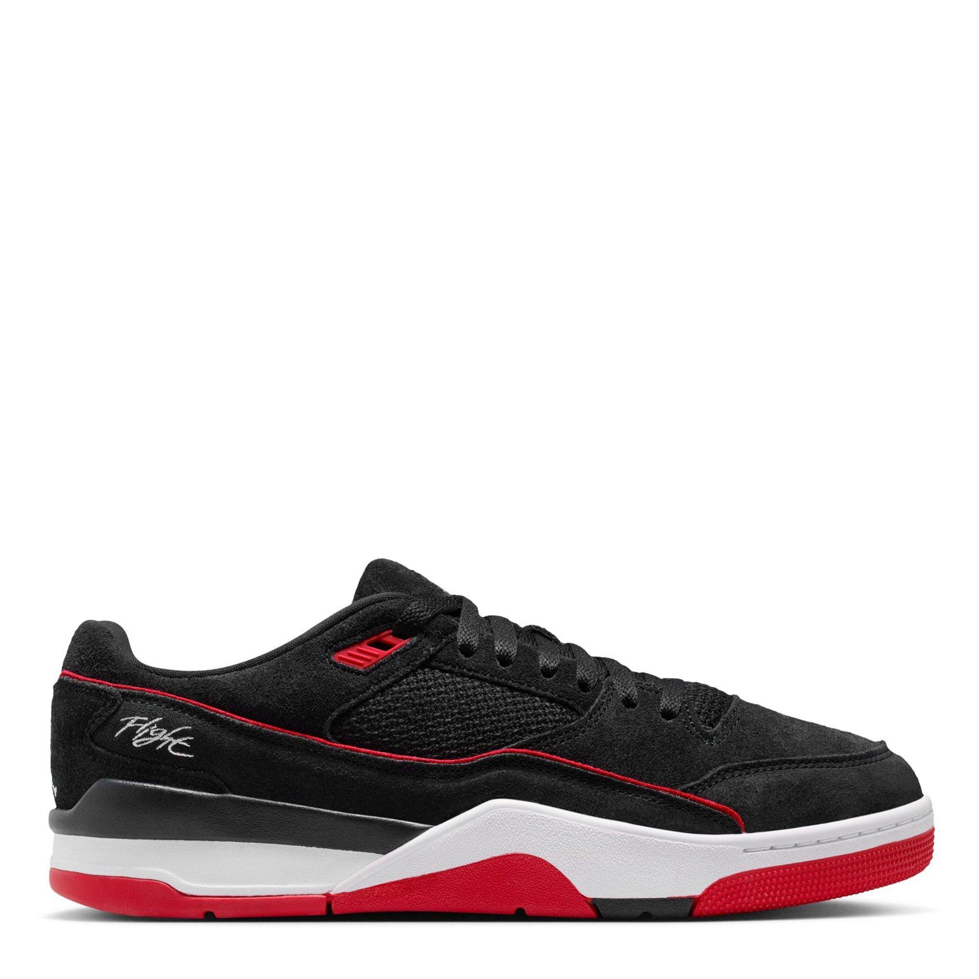Air Jordan Men's Basketball Trainers - Blk/Wht/Red - 7 (41)