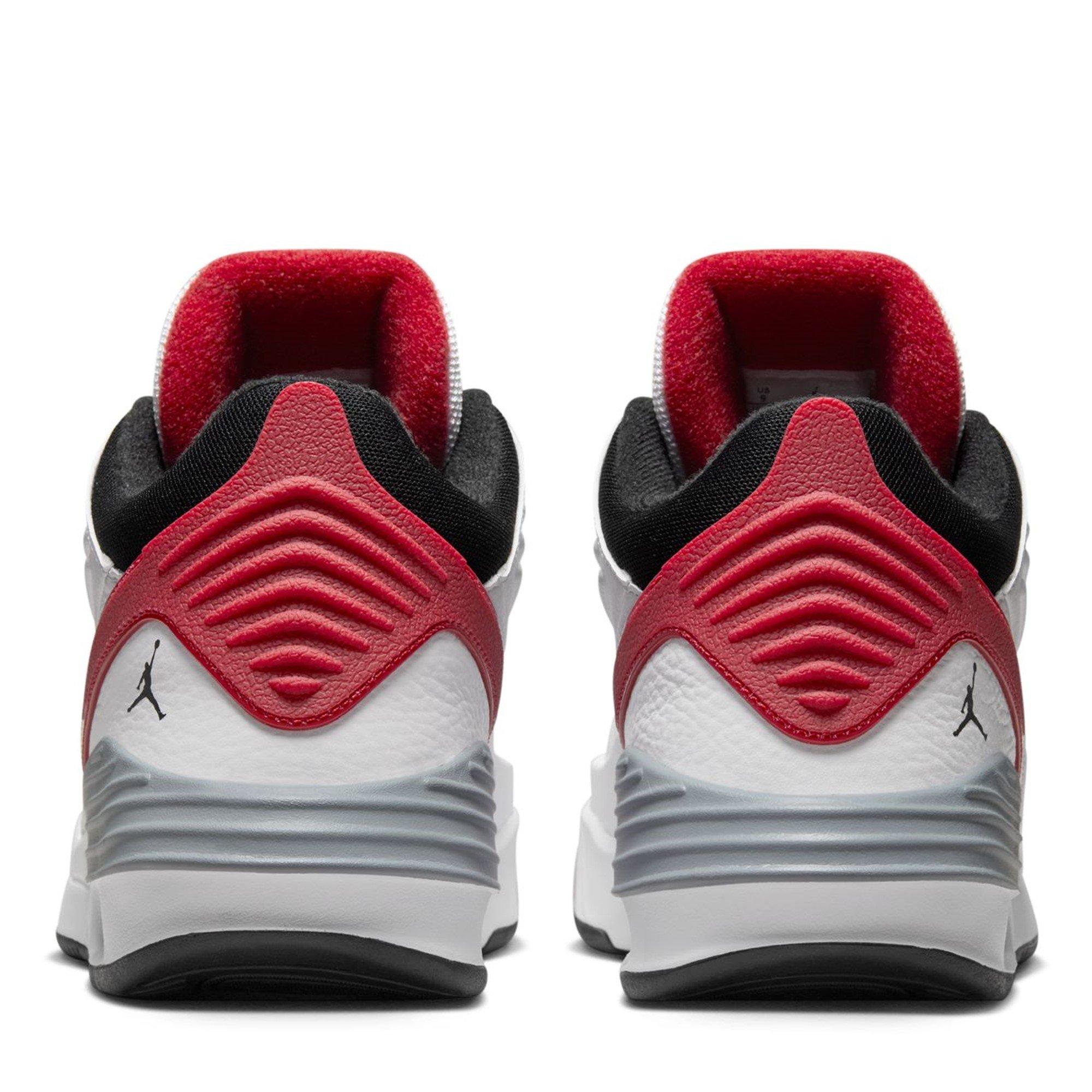 Wit/Rood - Air Jordan - Max Aura 5 Mens Basketball Shoes - 5