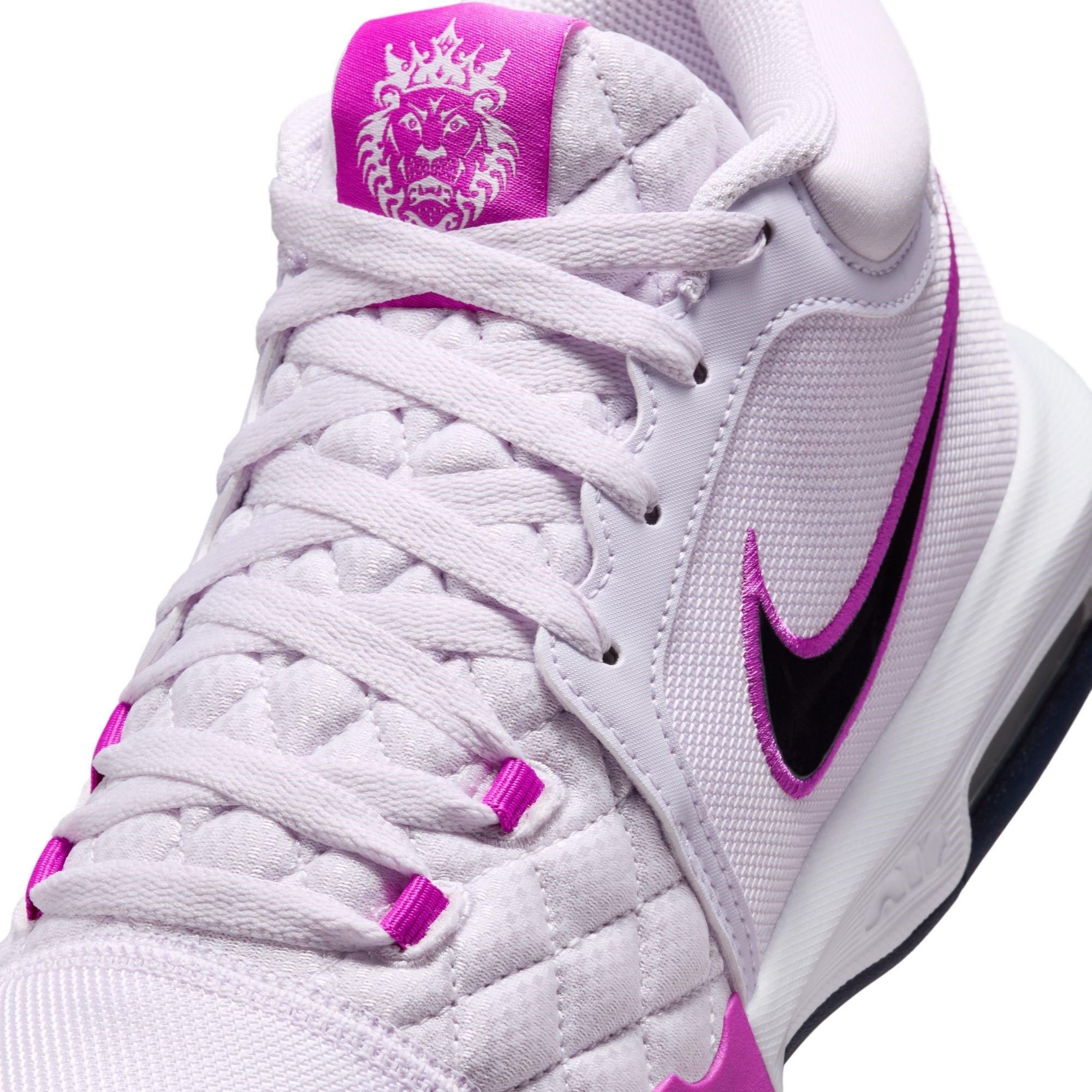Raisin/Marine - Nike - LeBron Witness VIII Basketball Shoes - 7