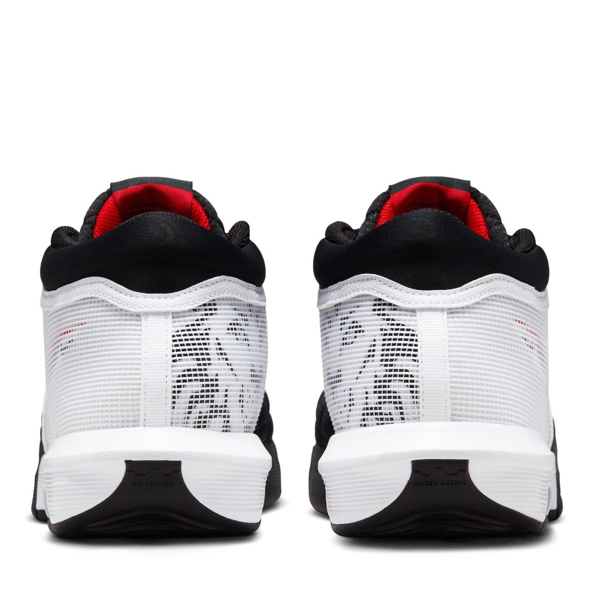 Wit/Zwart/Rood - Nike - LeBron Witness VIII Basketball Shoes - 5