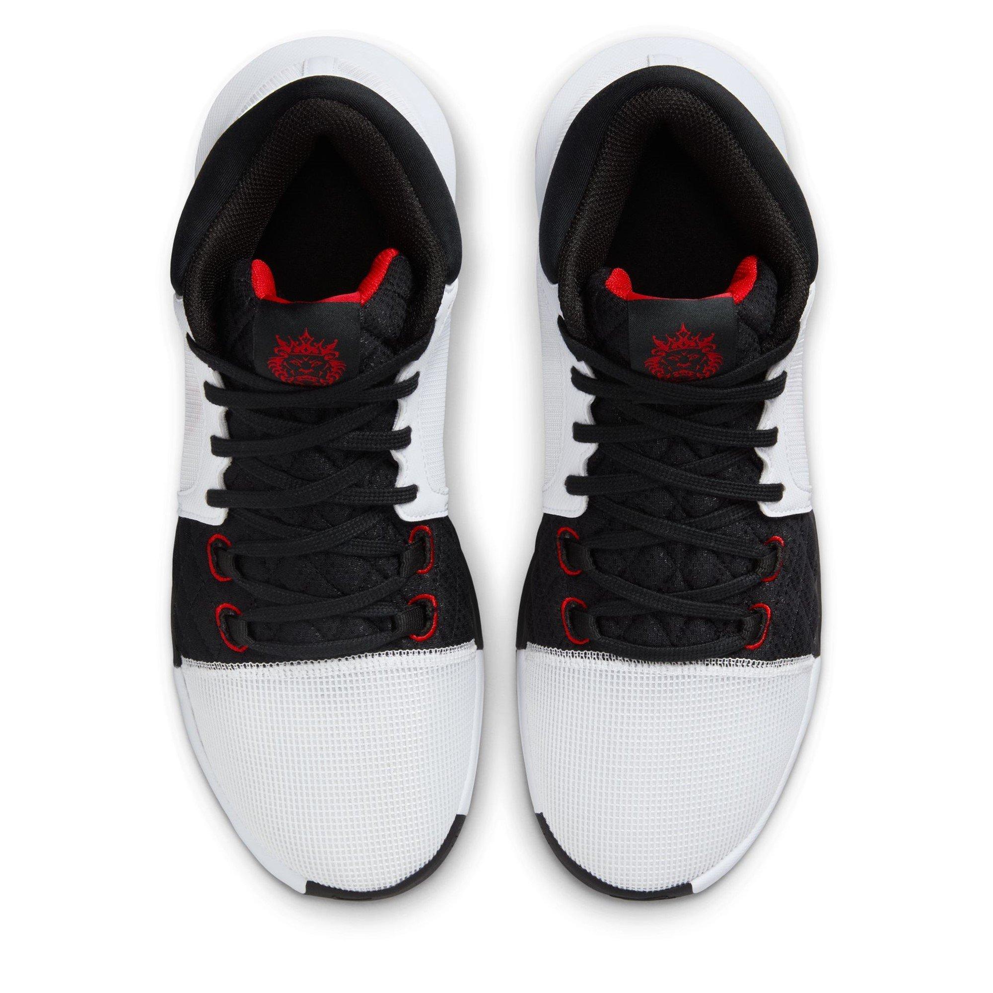 Wit/Zwart/Rood - Nike - LeBron Witness VIII Basketball Shoes - 6