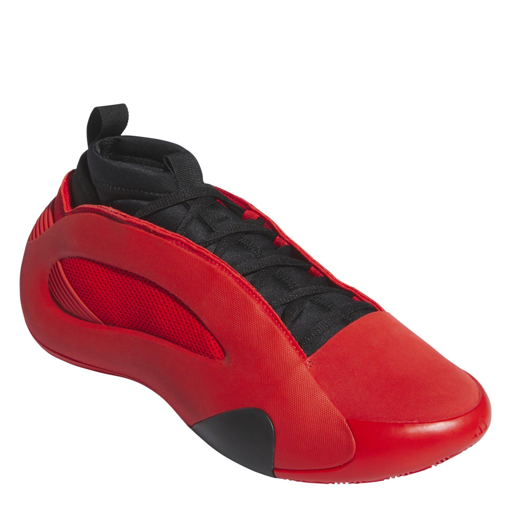 Crvena - adidas - Harden Volume 8 Basketball Trainers Mens - 3