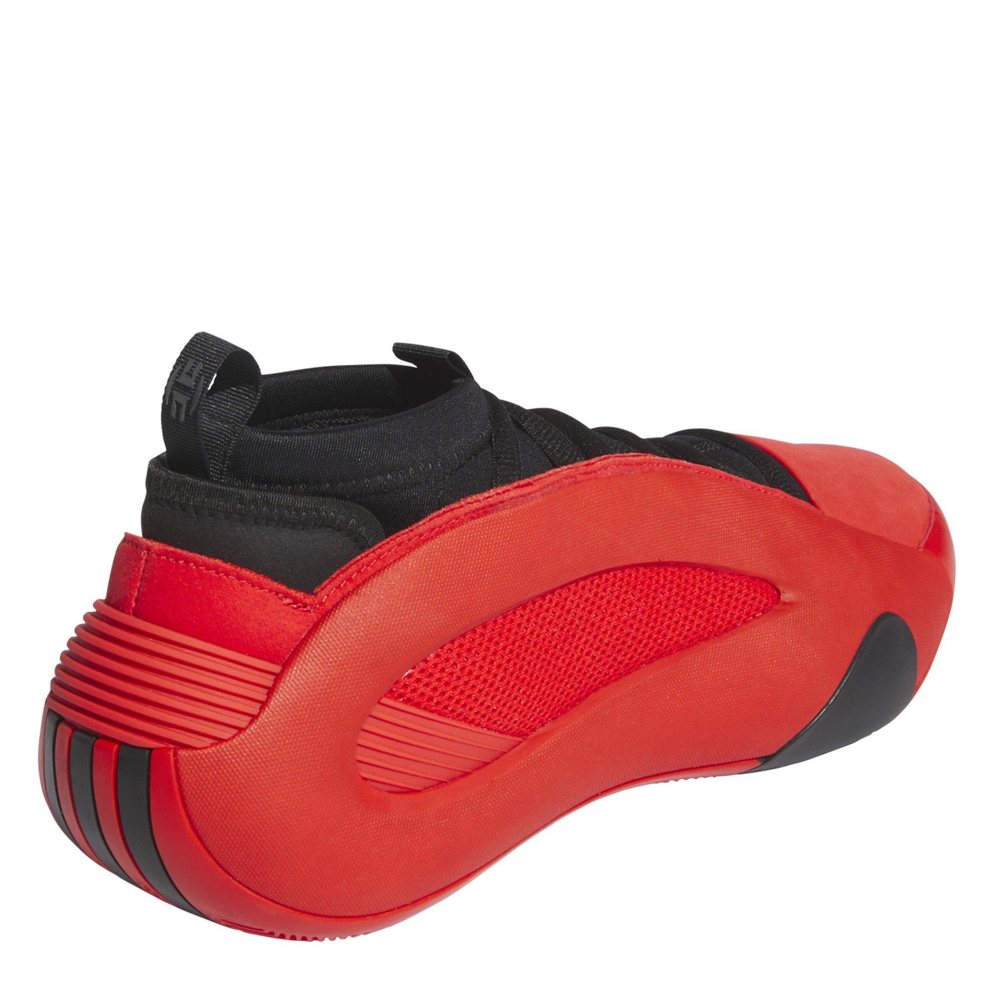 Crvena - adidas - Harden Volume 8 Basketball Trainers Mens - 4