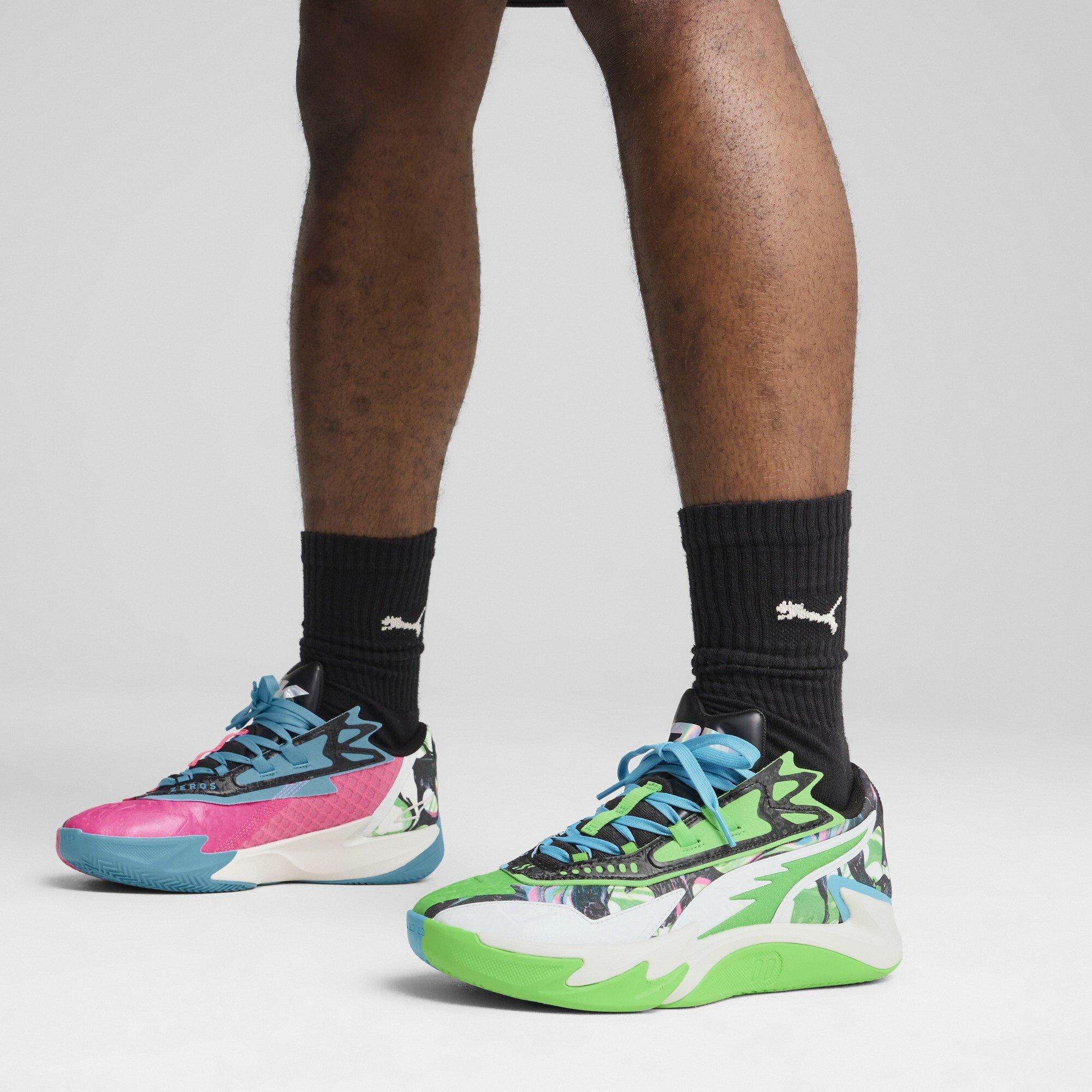 Bright Aqua-F - Puma - Men's Scoot Zeros Ii 2K Basketball Trainers - 3