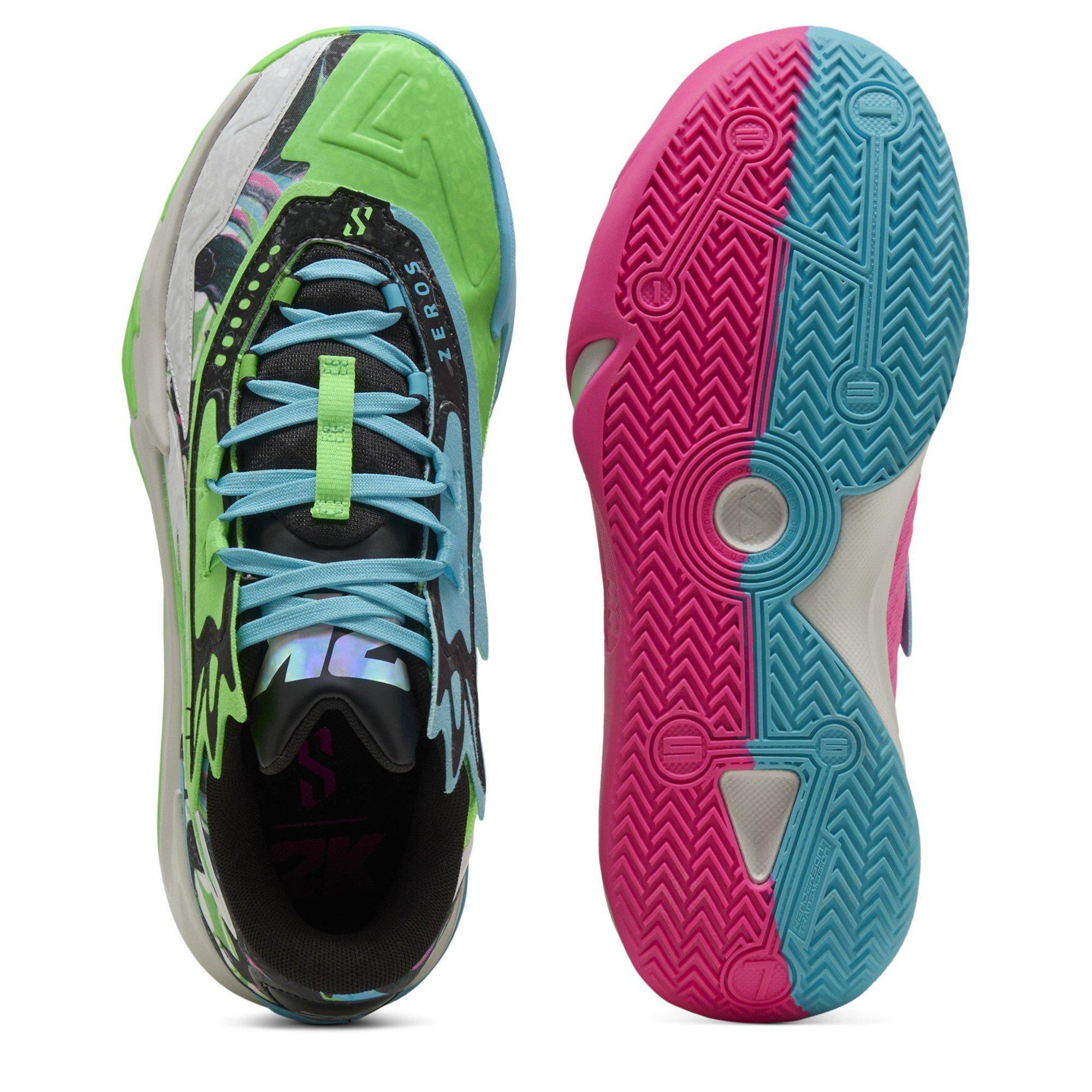 Bright Aqua-F - Puma - Men's Scoot Zeros Ii 2K Basketball Trainers - 4