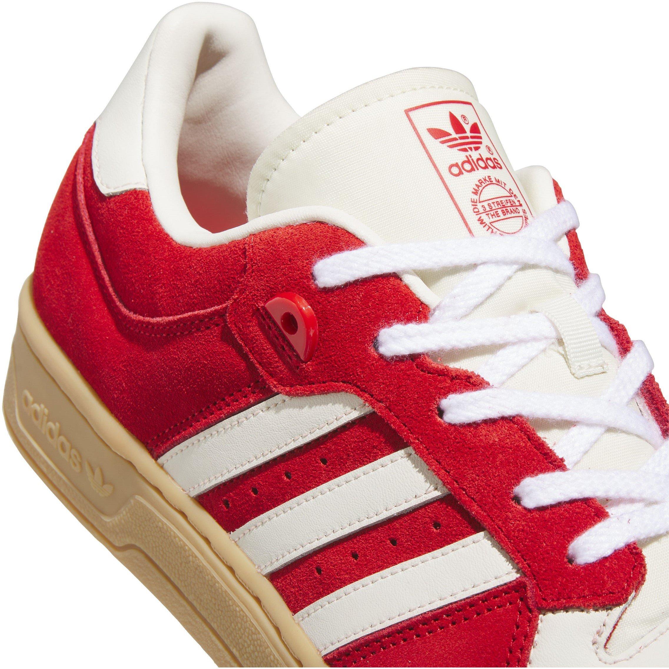 Red - adidas Originals - Rvlry 86 Low Basketball Trainers - 7