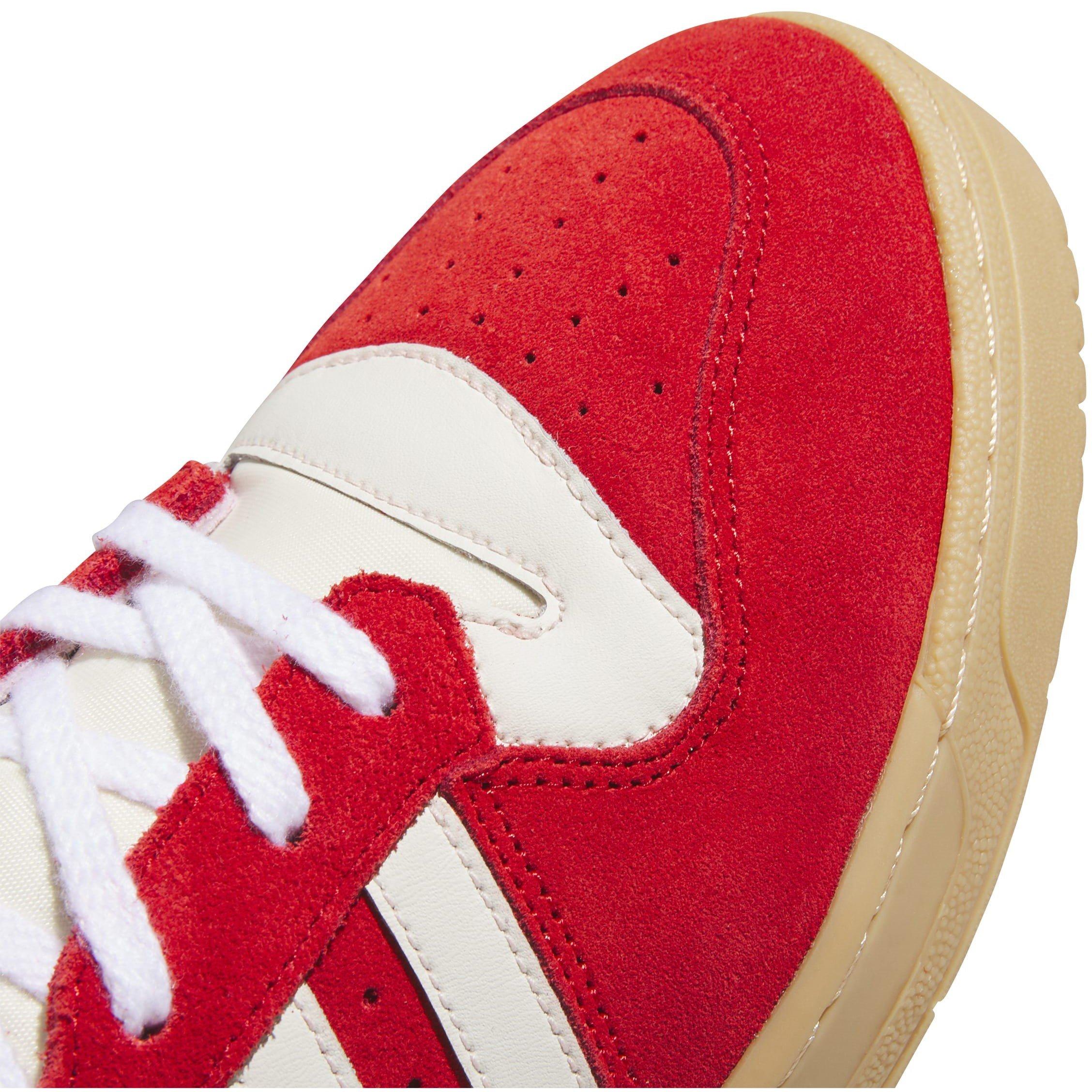 Red - adidas Originals - Rvlry 86 Low Basketball Trainers - 8