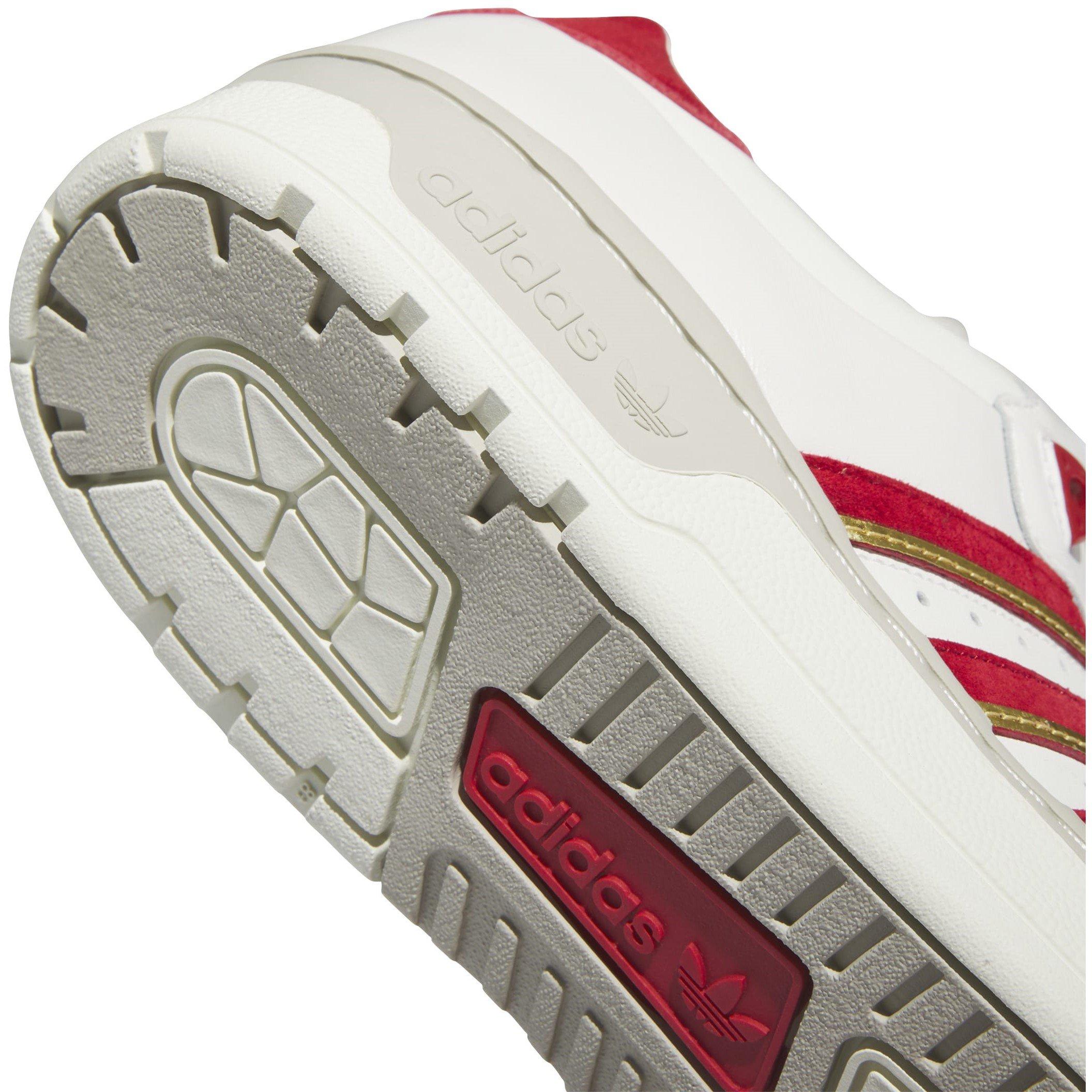 White - adidas Originals - Men's Rvlry 86 Low Basketball Trainers - 8