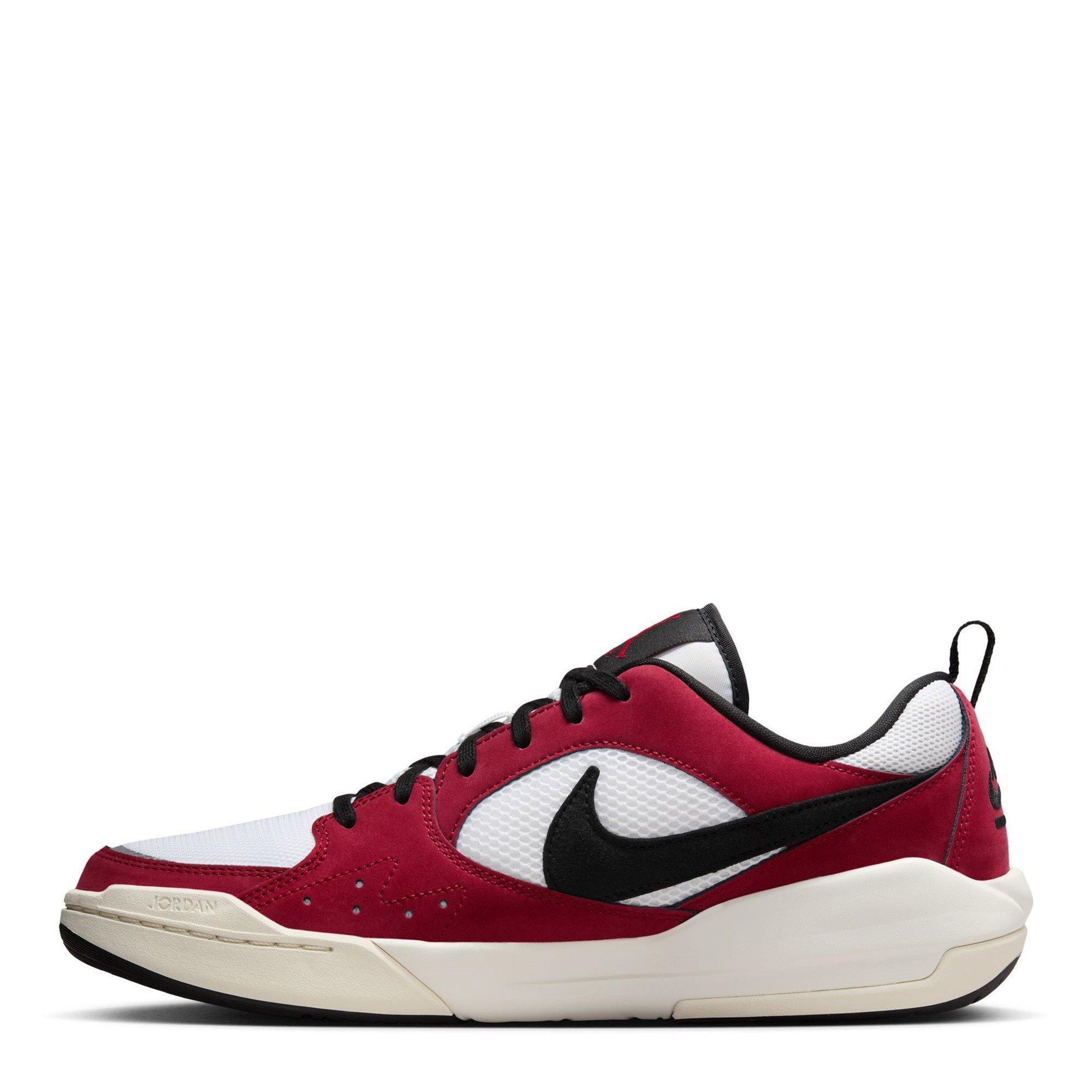 Wht/Blk/Red - Air Jordan - Men's Basketball Trainers - 2