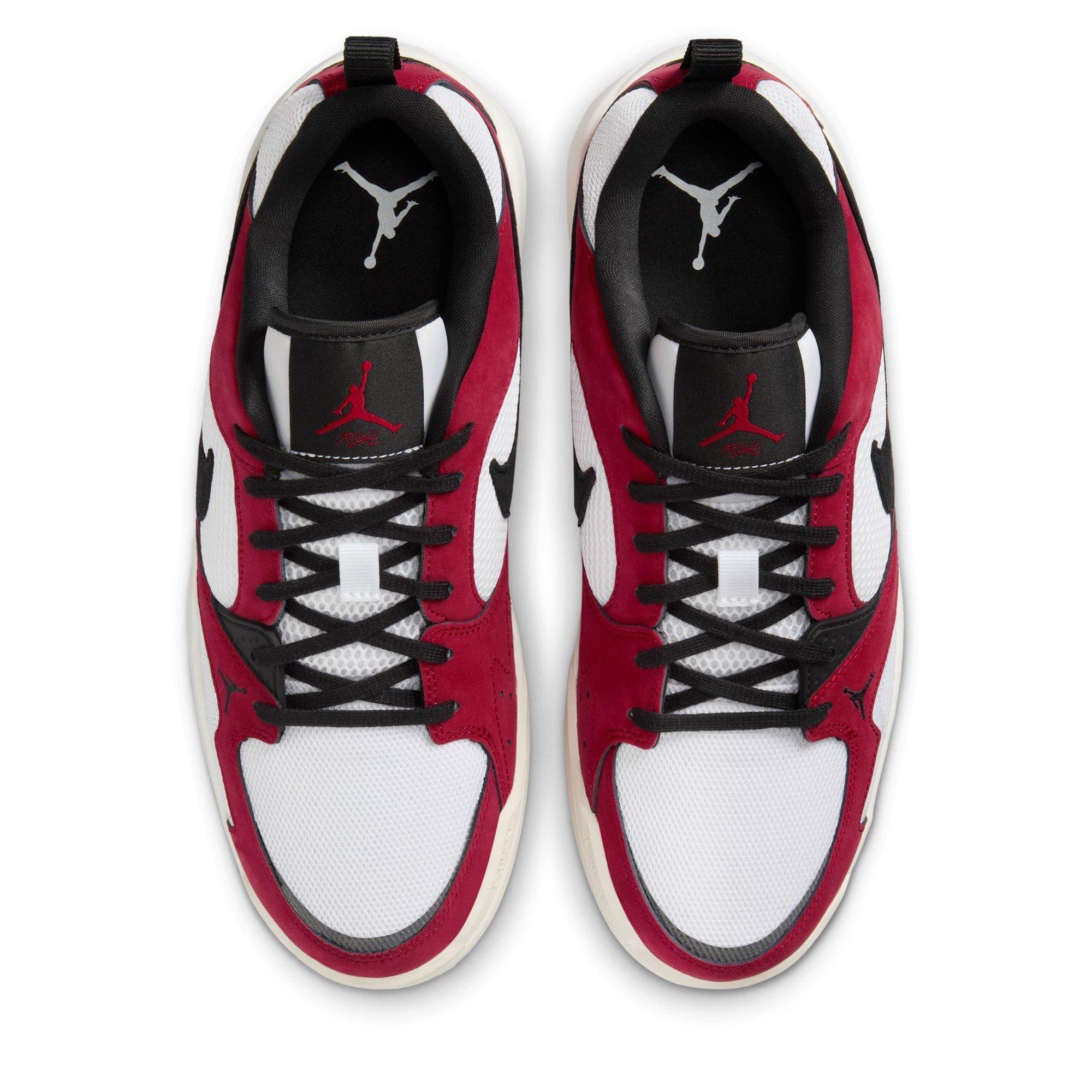 Wht/Blk/Red - Air Jordan - Men's Basketball Trainers - 6