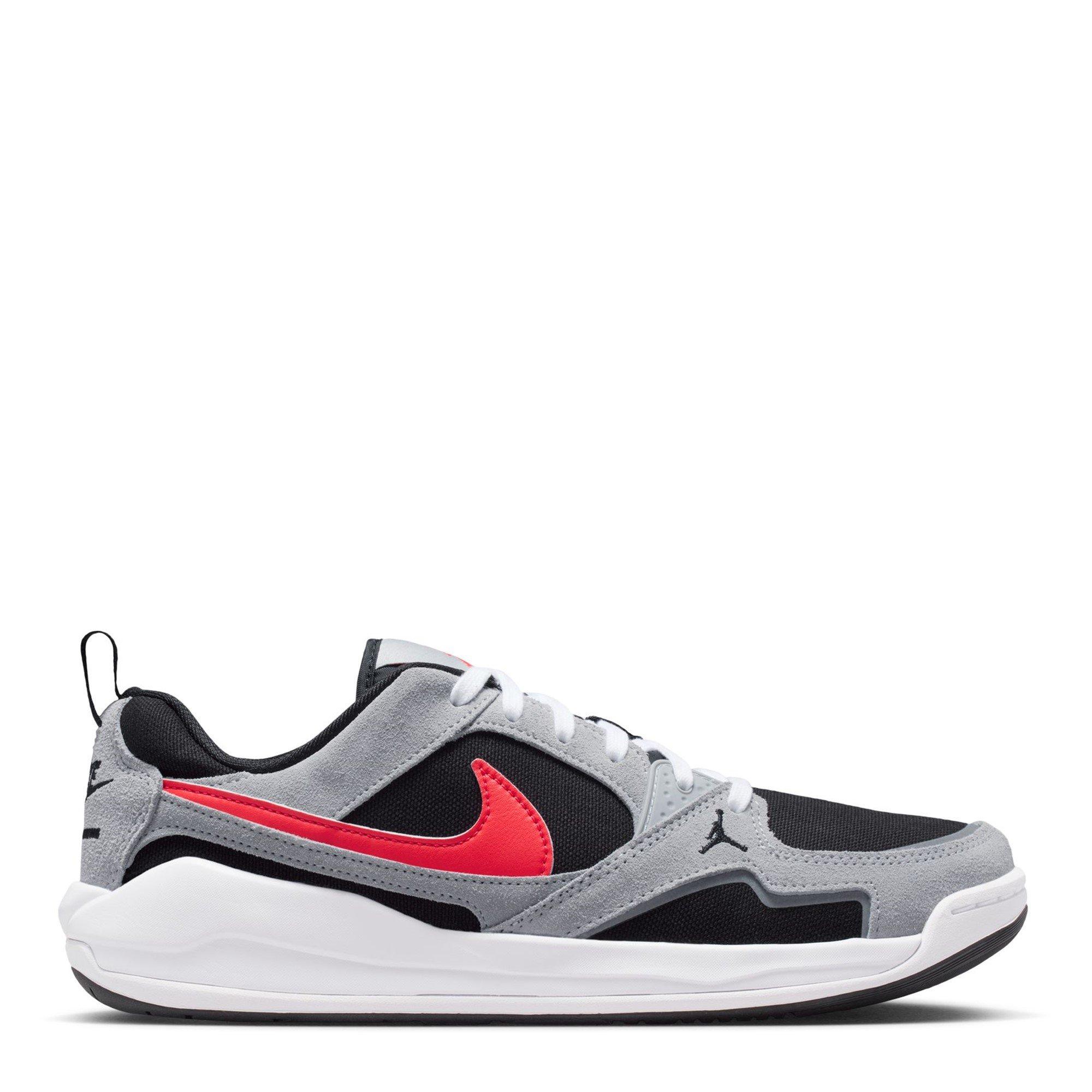 Air Jordan Men's Basketball Trainers - Blk/Red/Grey - 8 (42.5)