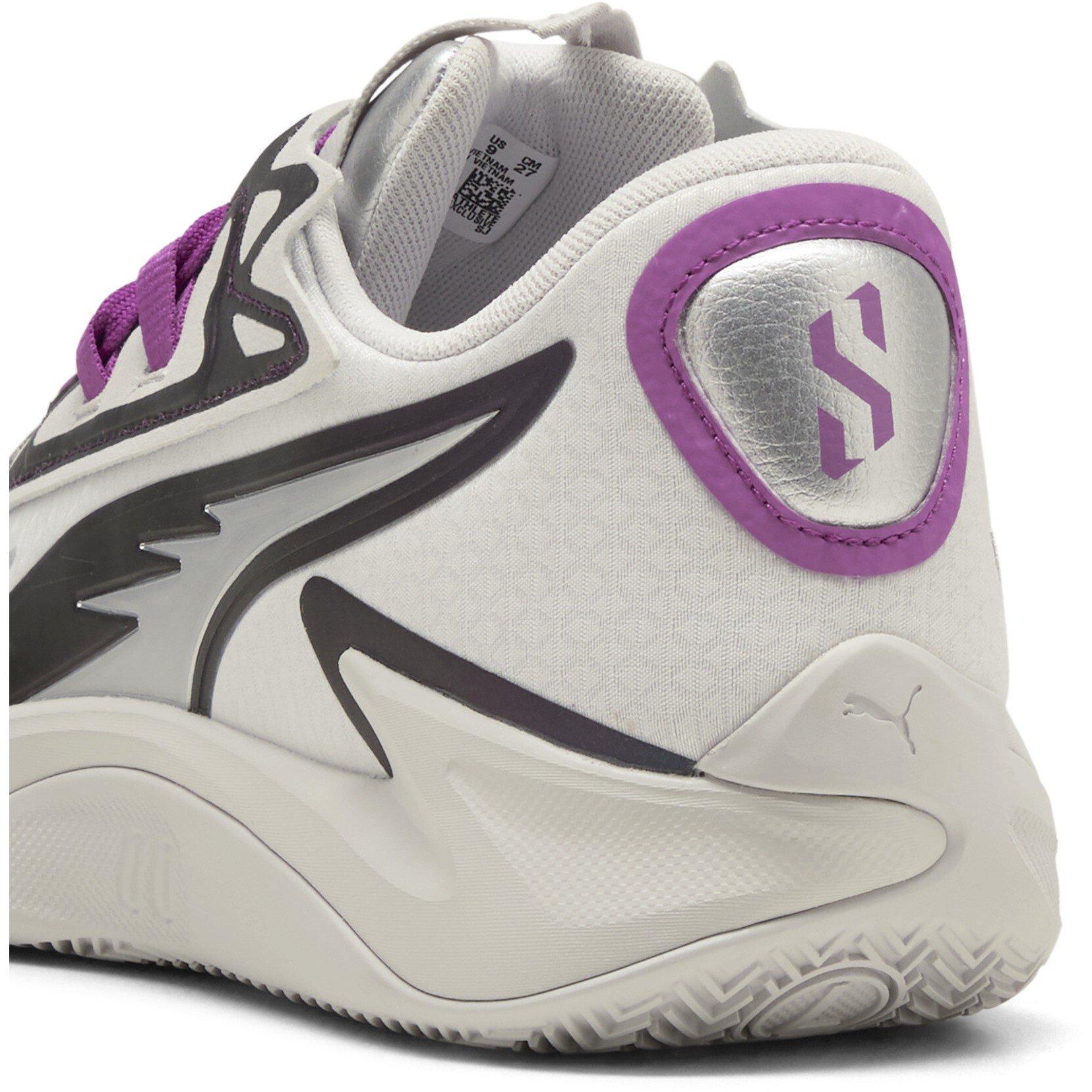 Feather Gray- - Puma - Men's Scoot Zeros II Sterling Basketball Trainers - 6
