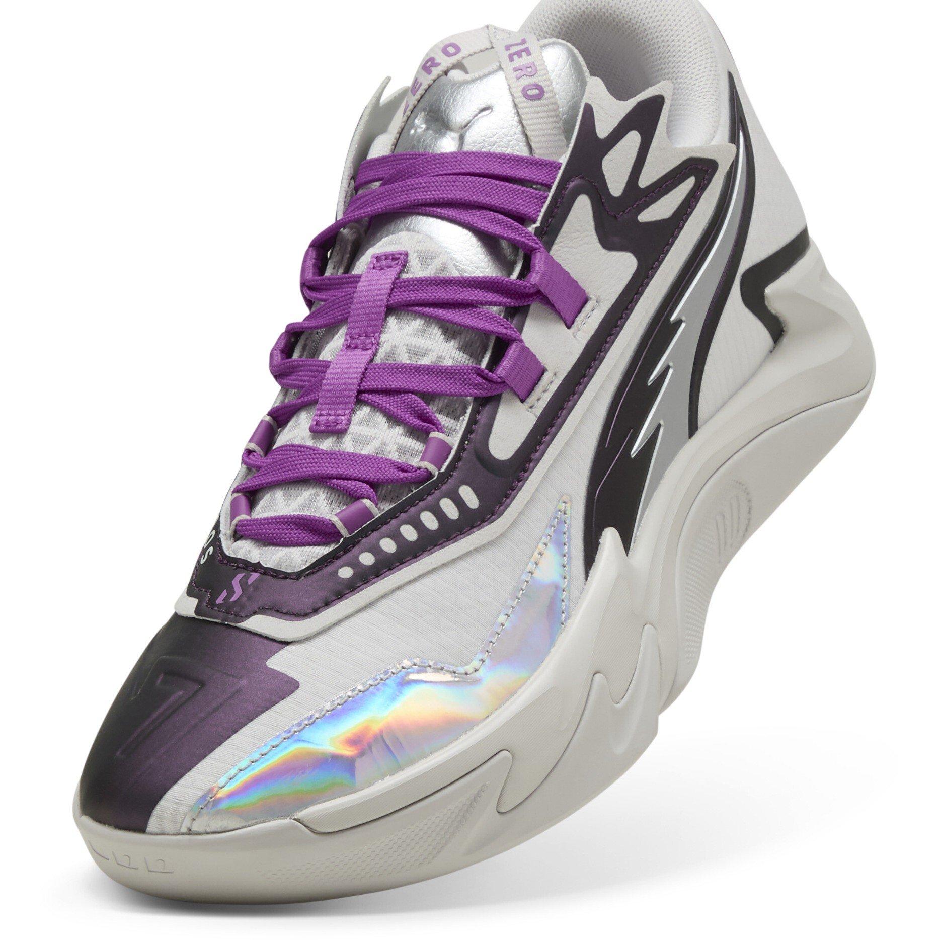 Feather Gray- - Puma - Men's Scoot Zeros II Sterling Basketball Trainers - 8