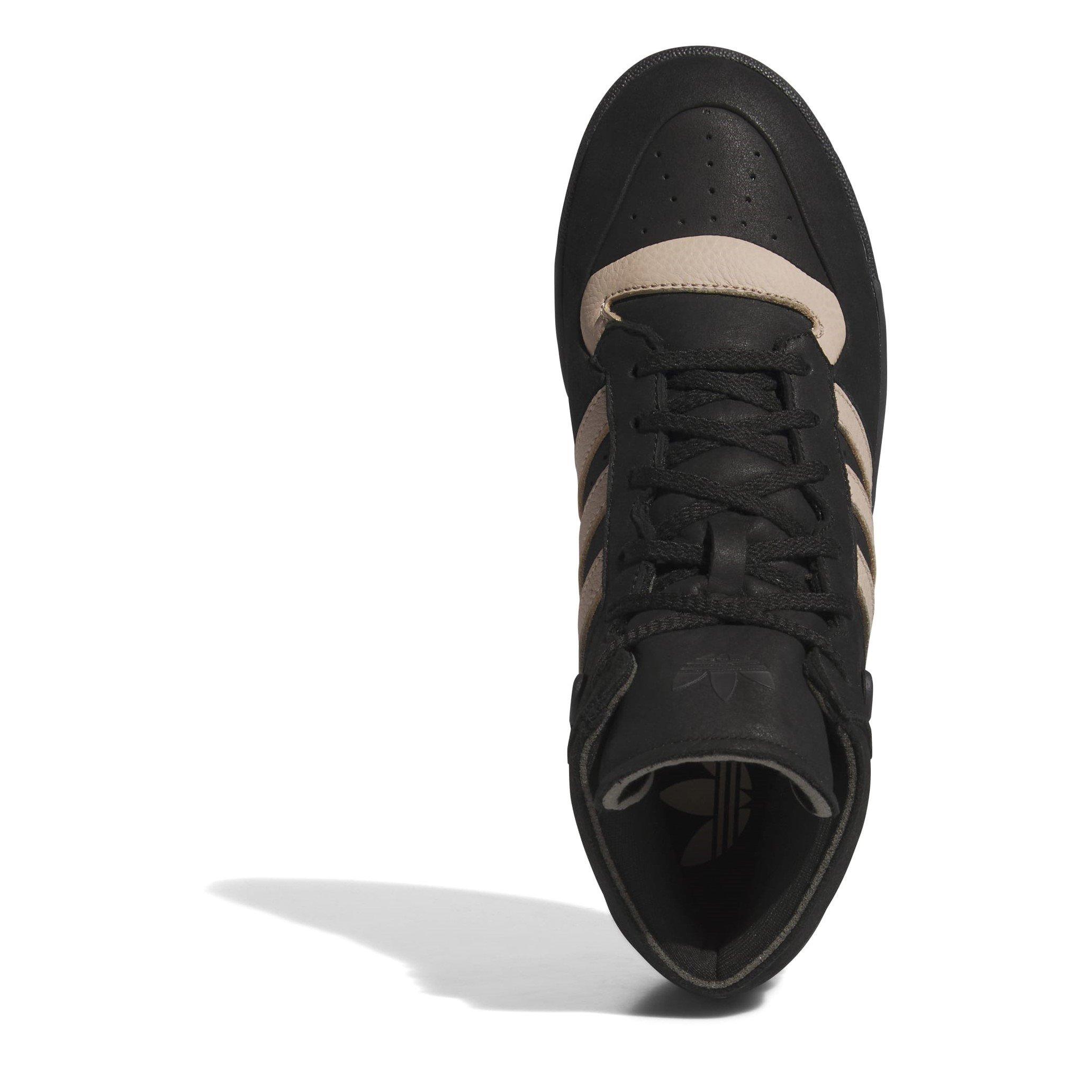 Schwarz - adidas - Men's Rvlry Mid Basketball Trainers - 5