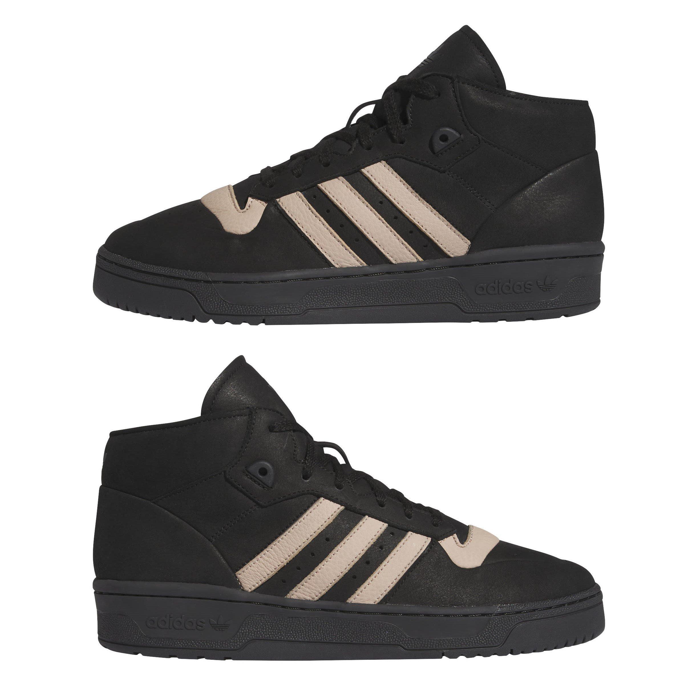 Schwarz - adidas - Men's Rvlry Mid Basketball Trainers - 9