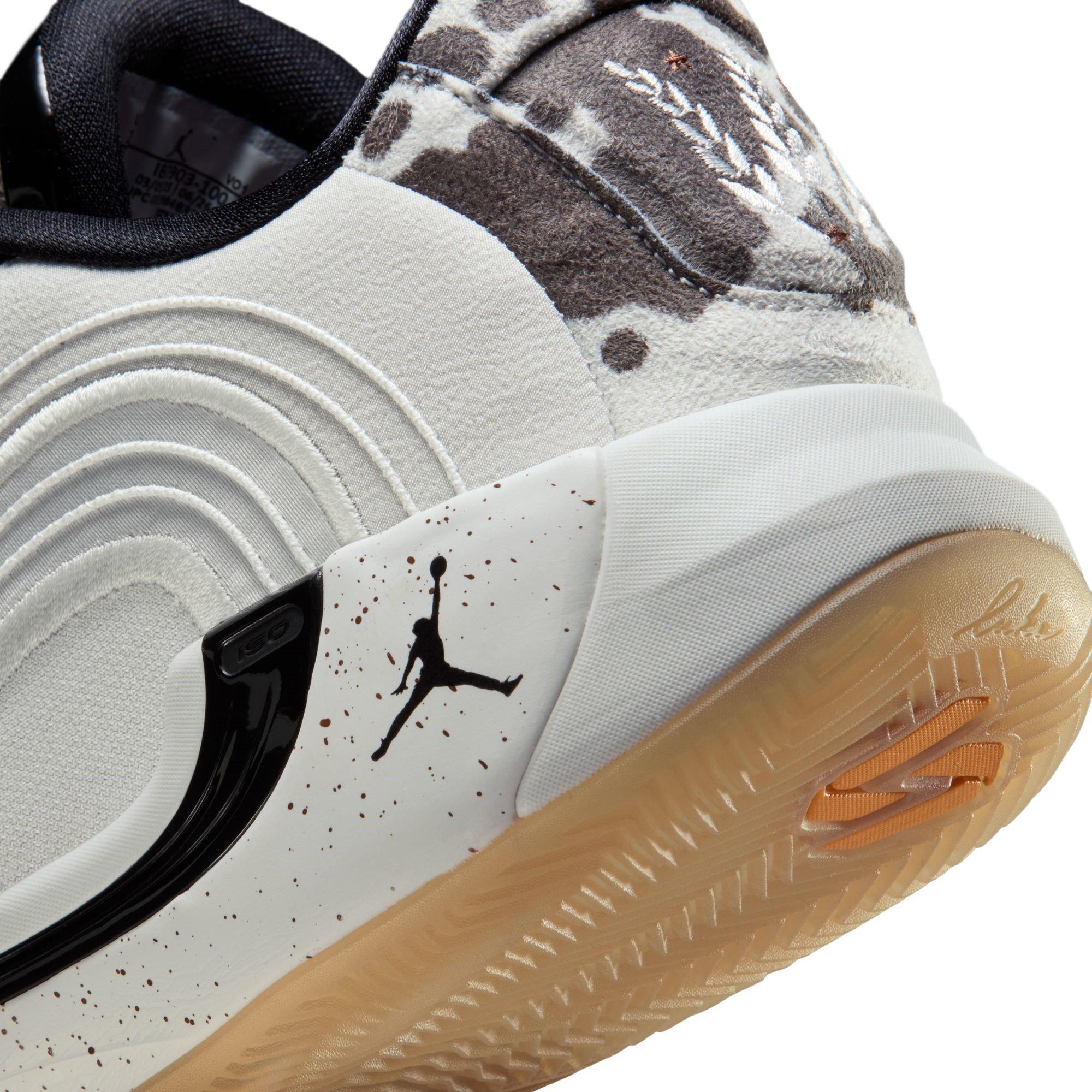 White/Gold - Air Jordan - Men's Luka Basketball Trainers - 8
